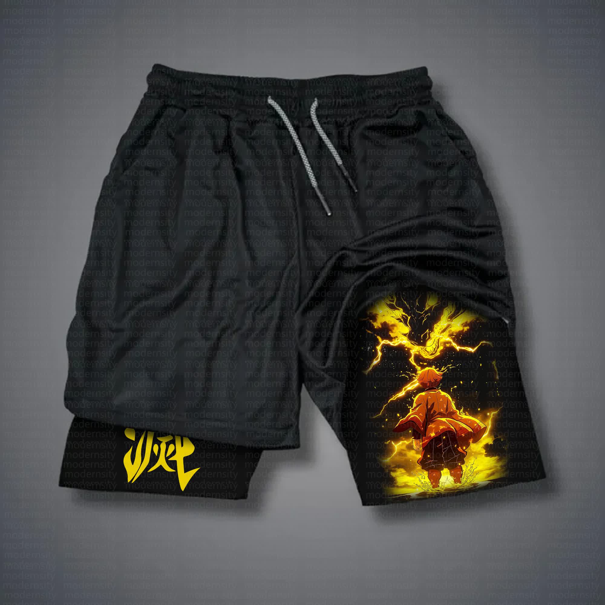 Unisex Casual Anime Streetwear Shorts 丨Comicssoul