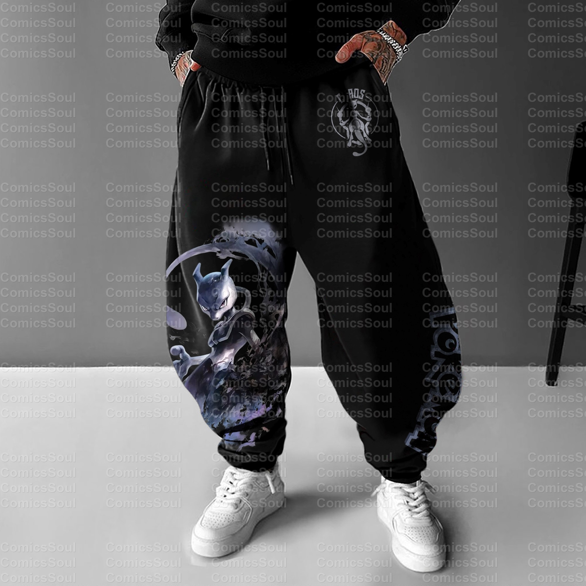 Unisex Anime Inspired Vintage Pants丨Comicssoul