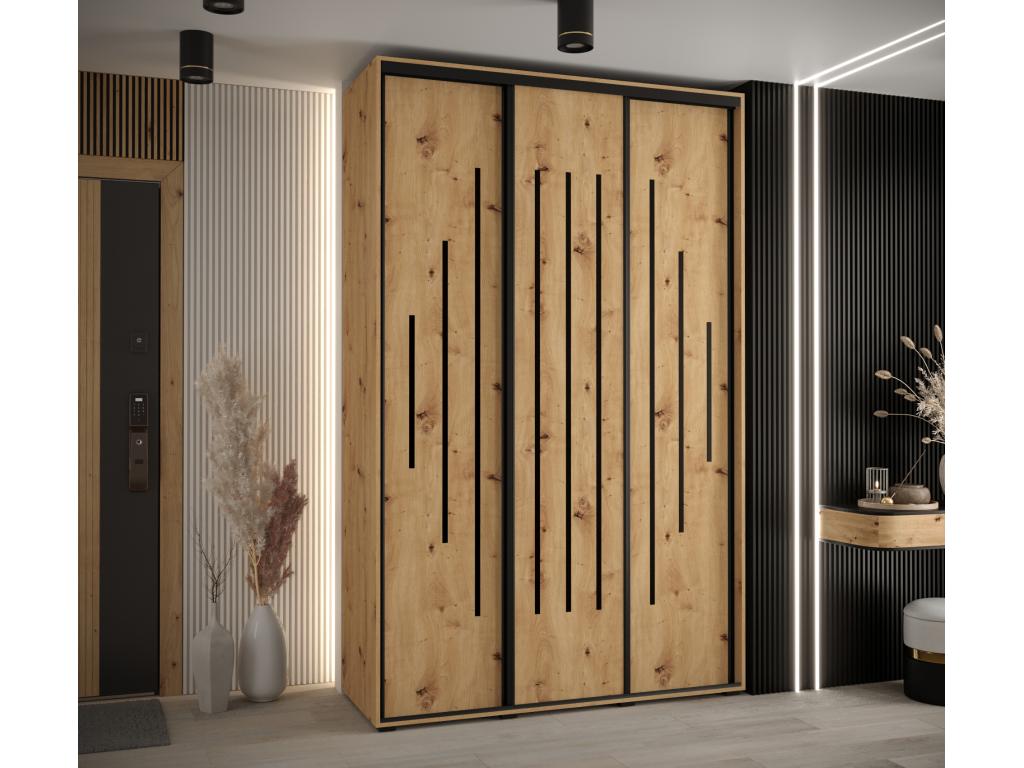ARMARIO CON PUERTAS BATIENTES 235 - 2/160/45 3 puertas