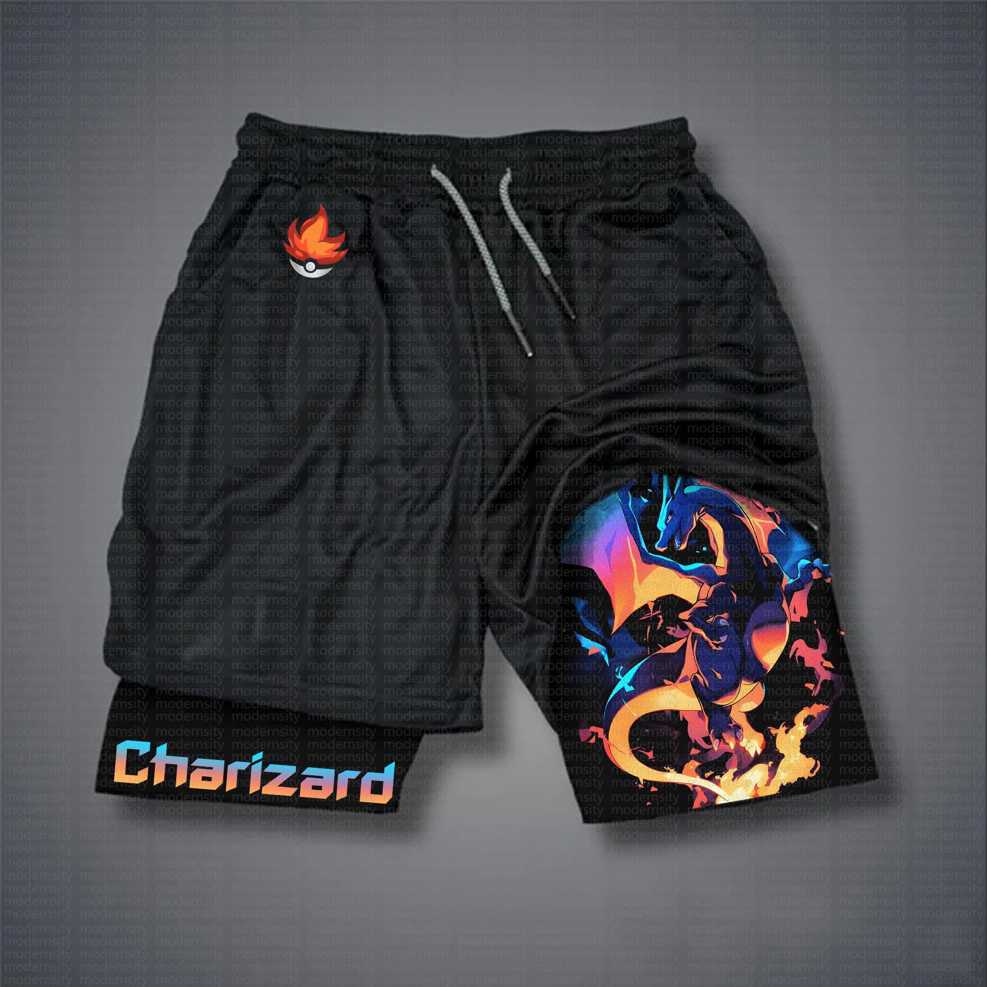 Unisex  “Comicssoul” Casual Anime Streetwear Shorts