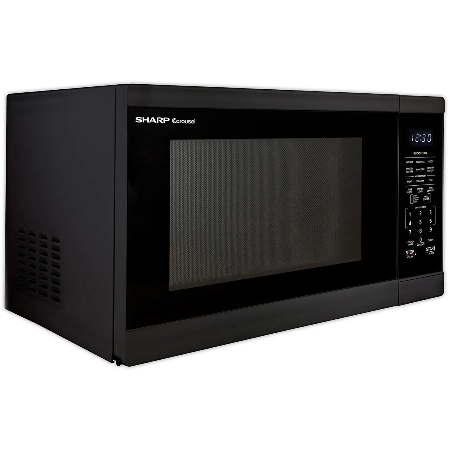 Sharp 1.4 - Cu. Ft. Countertop Microwave Oven in Black