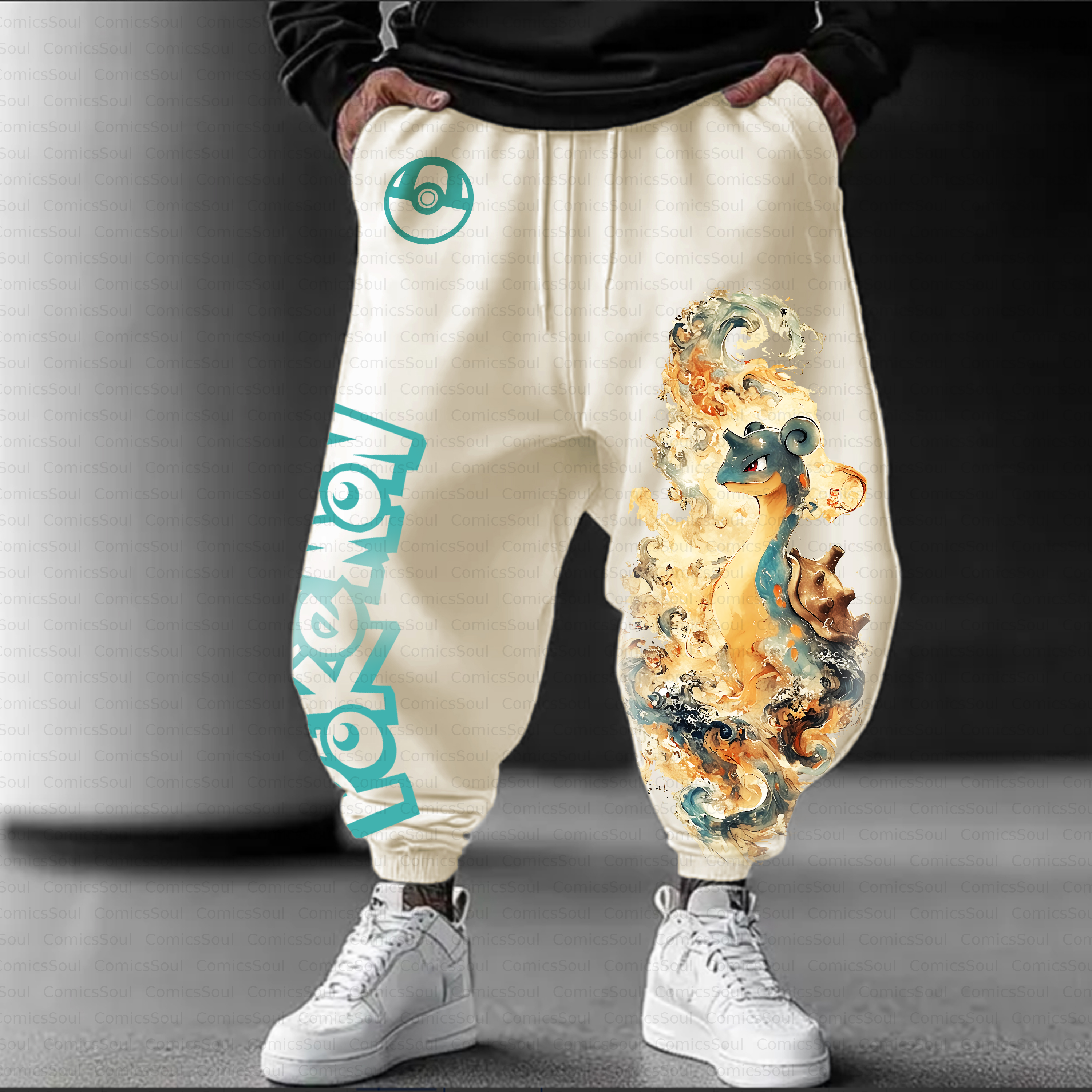 Unisex Casual Anime Streetwear Pant