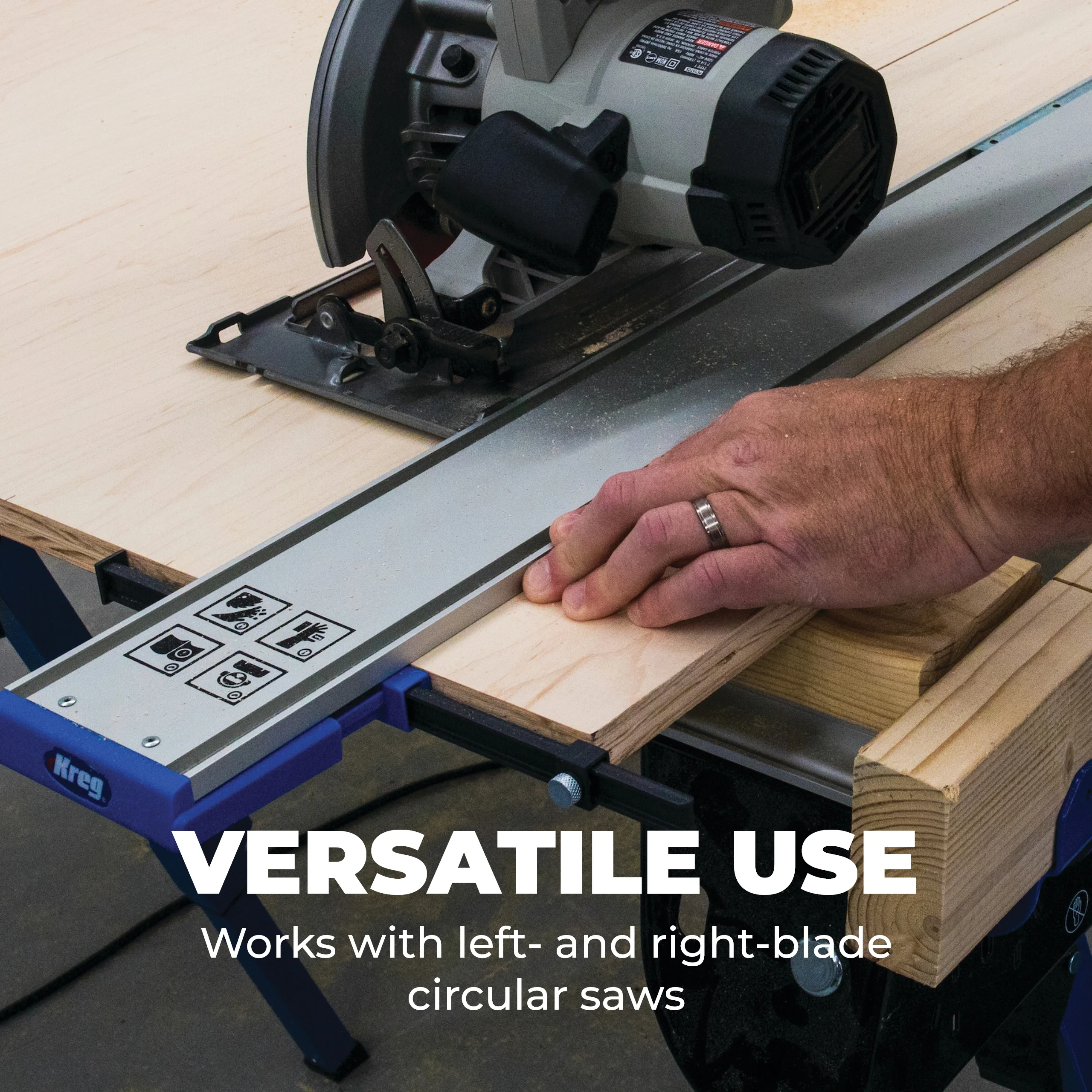Kreg Straight Edge Circular Saw Guide XL (8 ft.) - Image 7