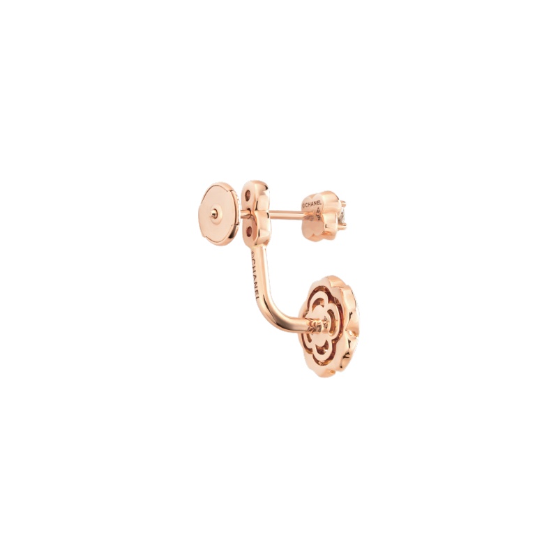 Replicate Extrait de Camélia single earring(1:1 replica) - Original Replica Club