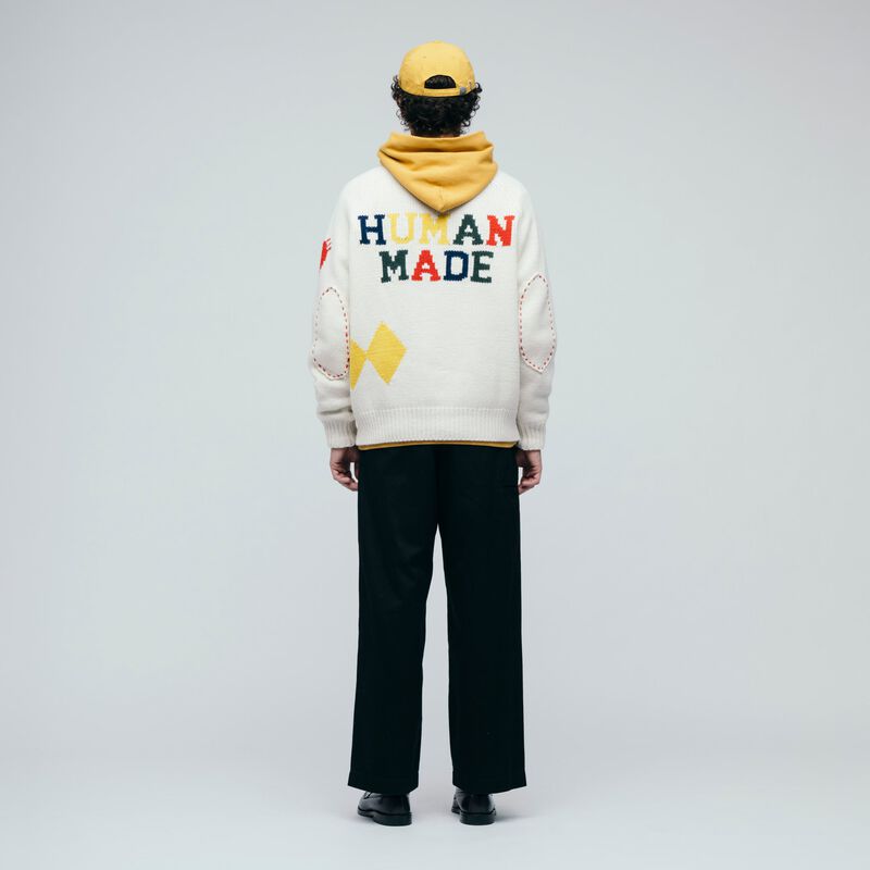 HUMAN MADE LOWGAUGE KNIT SWEATER