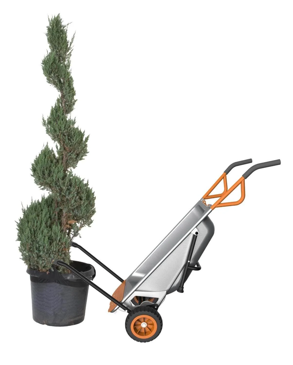 WORX WG050 Aerocart 8-In-1 Multifunction Wheelbarrow Dolly Cart Garden Carrier - Image 5