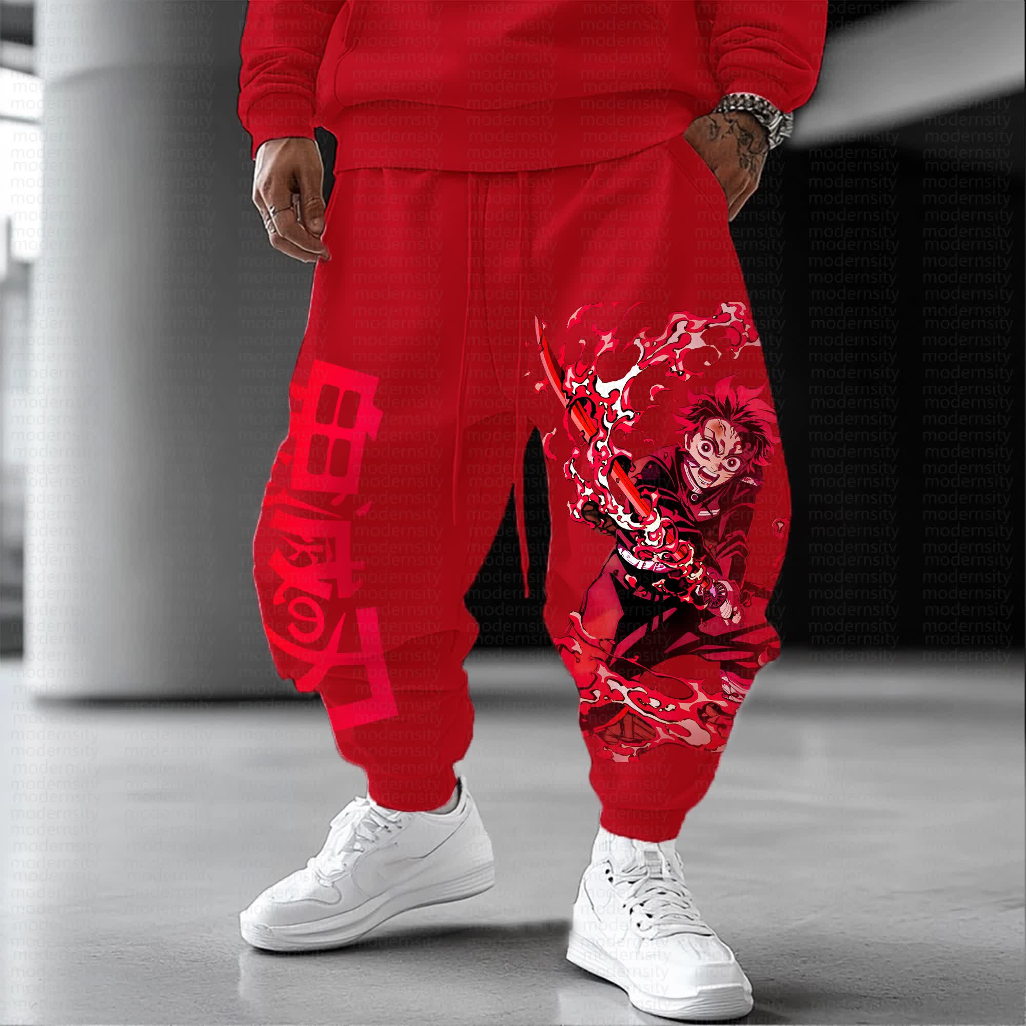 Unisex Anime Inspired Vintage Pants丨Comicssoul