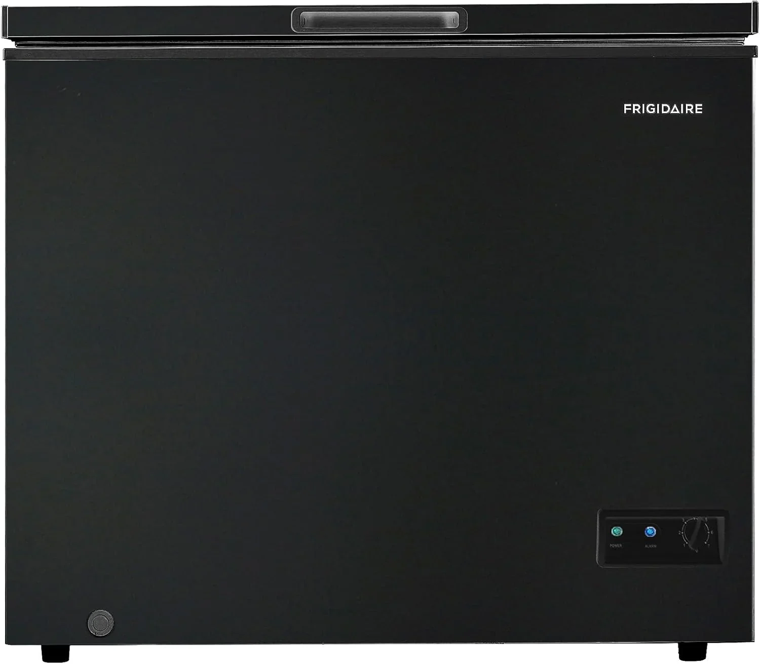 FRIGIDAIRE EFRF5003-BLACK Chest Deep Freezer-Garage-Ready, 5.0 Cu.