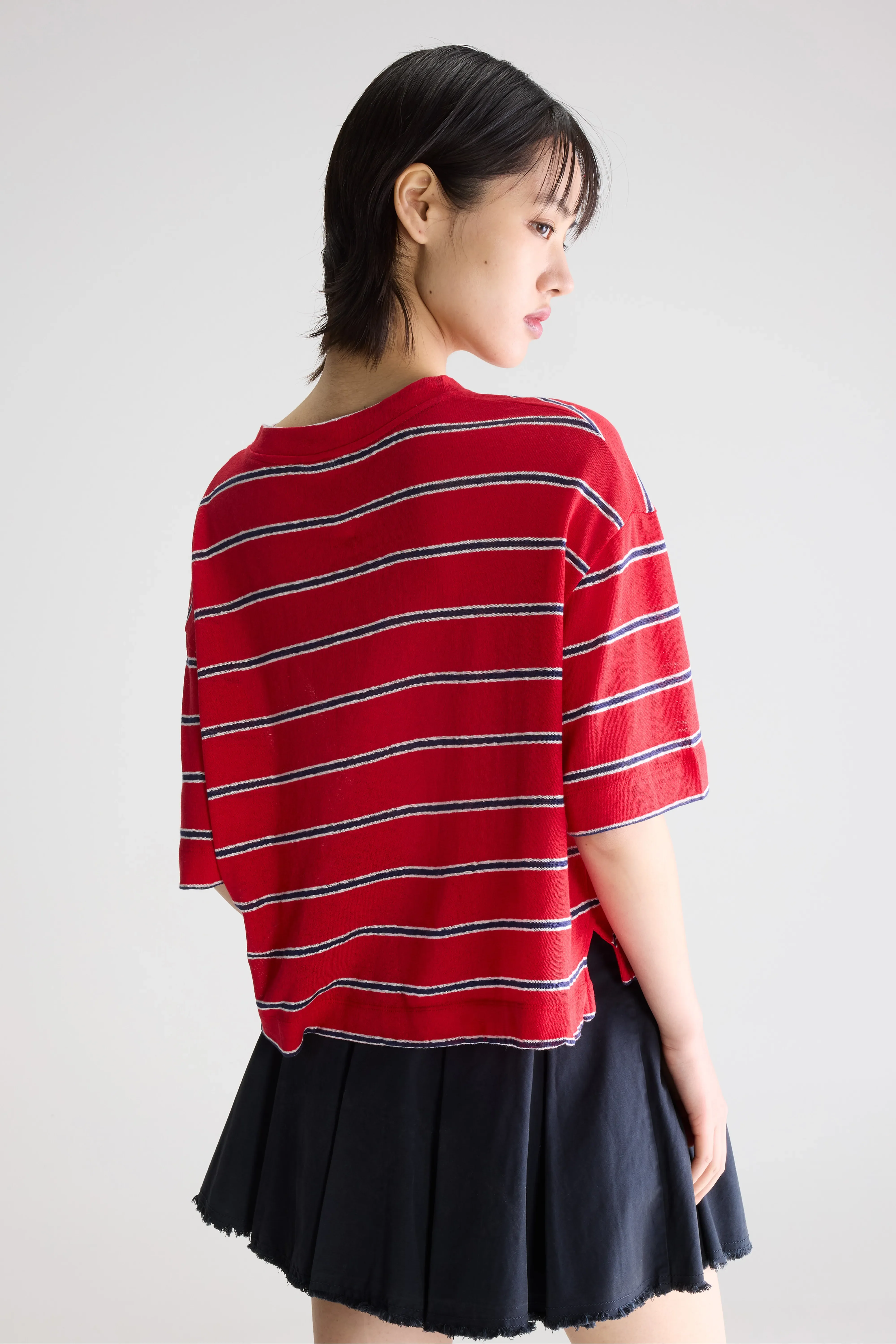 Bellerose Vydel short-sleeve t-shirt (261 / W / STRIPE A)