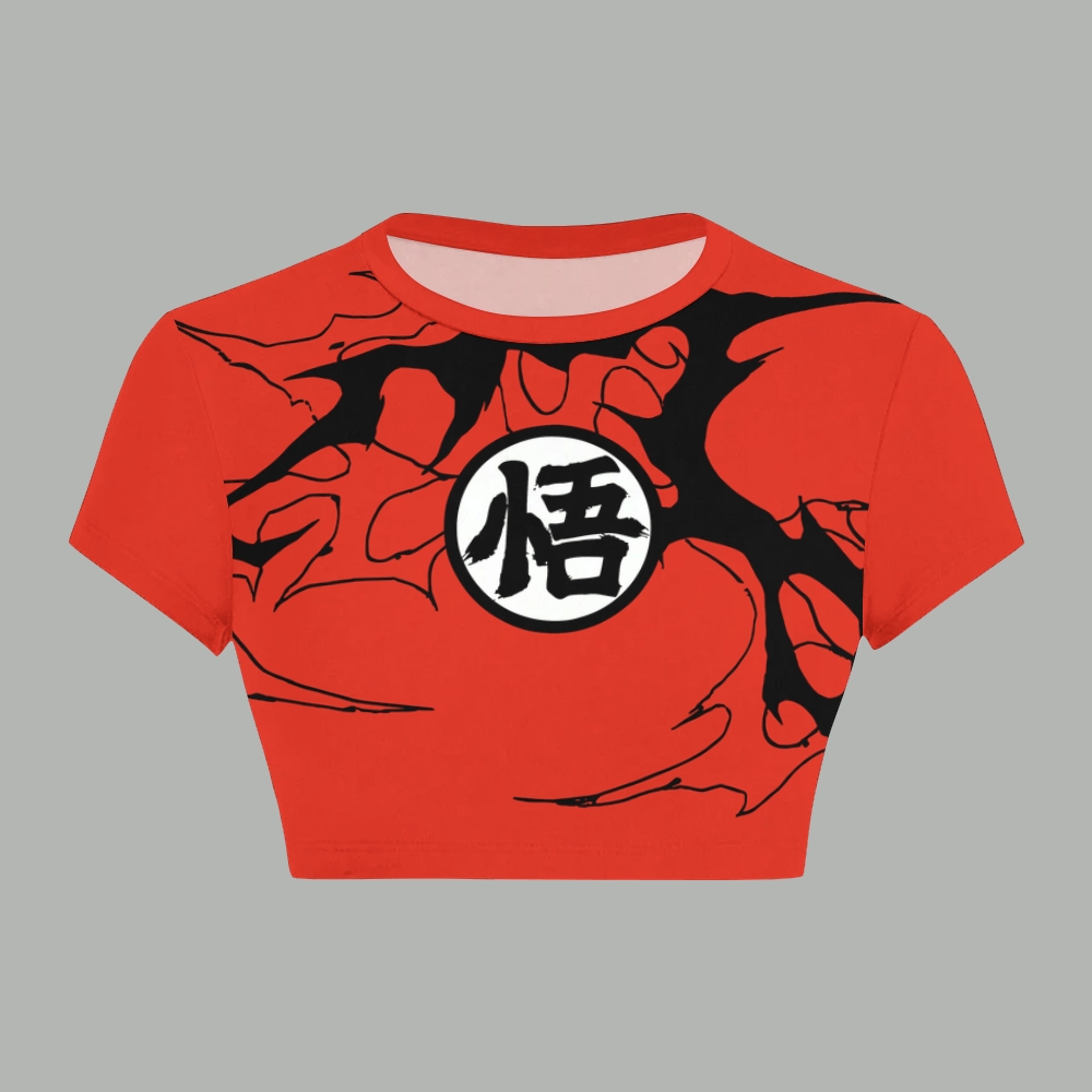 DRAGON BALL Women T-Shirt  & Elasticated Trousers Two-Piece Set