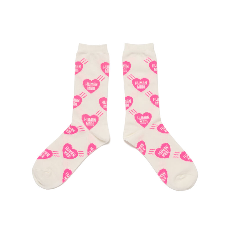 HUMAN MADE HEART SOCKS