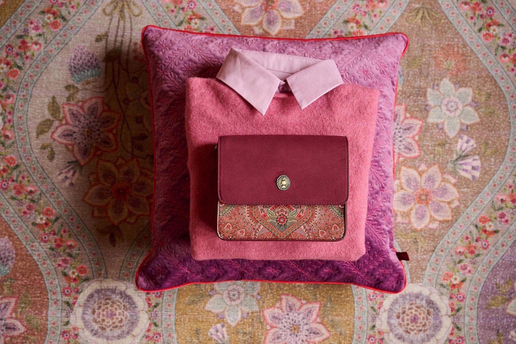 Cross Body Bag Fenna Small Jabali Red