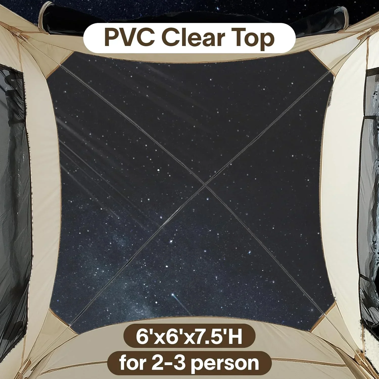 Screen gazebo sleeps 6-10-15 people Igloo-style canopy tent mosquito net on the sides Perfect