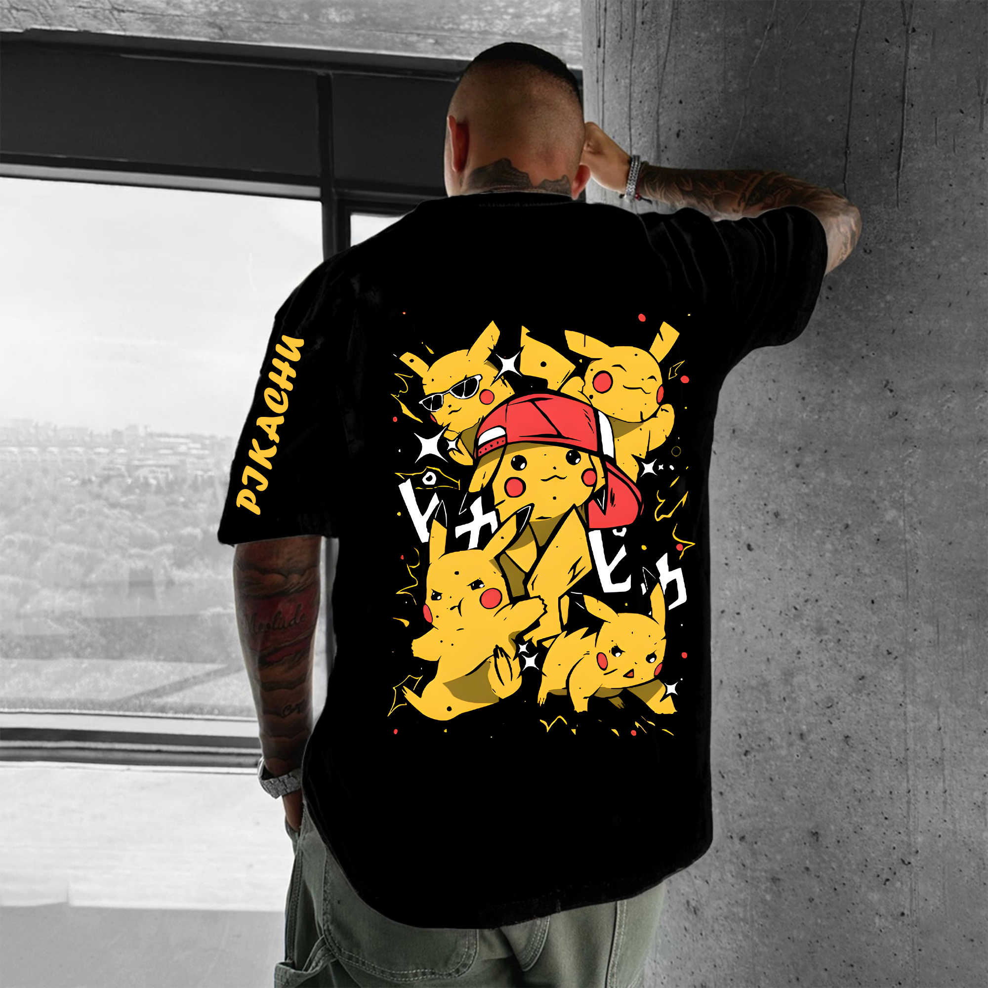 Unisex Anime Inspired Vintage T-Shirt