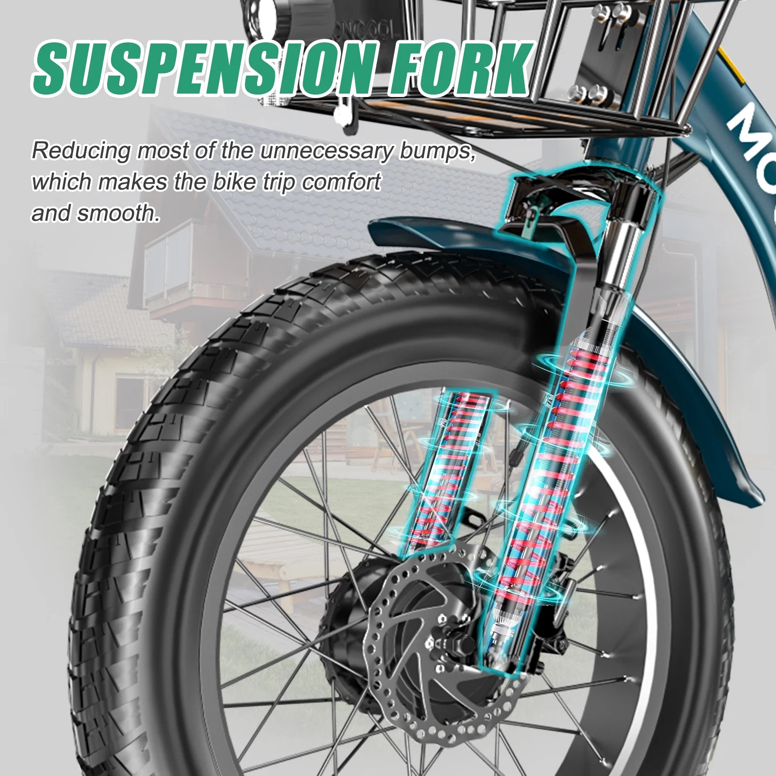 20" x 4" Fat Tire Electric Tricycle for Adult, 7 Speeds Electric Trike 48V 500W Motorized Tricycle , Electric Three Wheels Bicycle for Senior, Aluminum Frame & Rear Basket ,16mph - Image 70