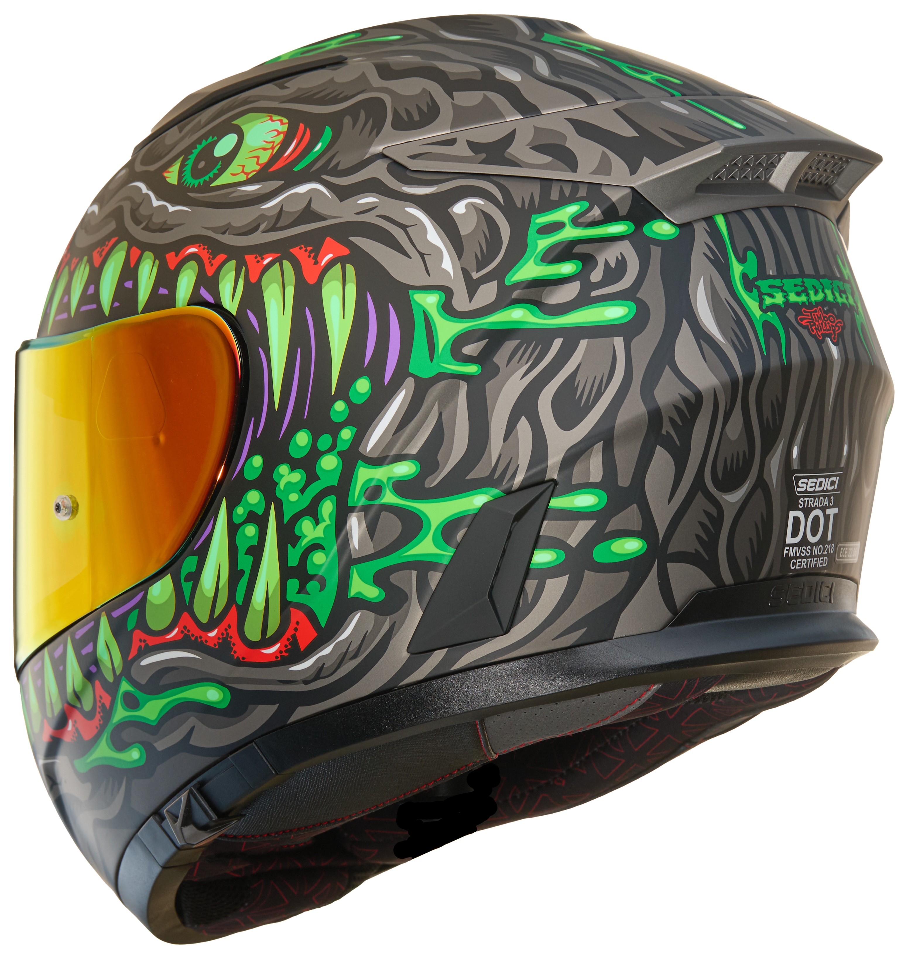 SportsBikeShop Sedici Strada 3 Animale Helmet