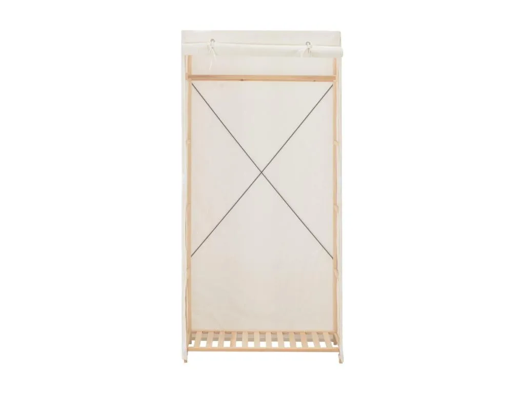 Armario Blanco 79x40x170 cm Tela rops27022
