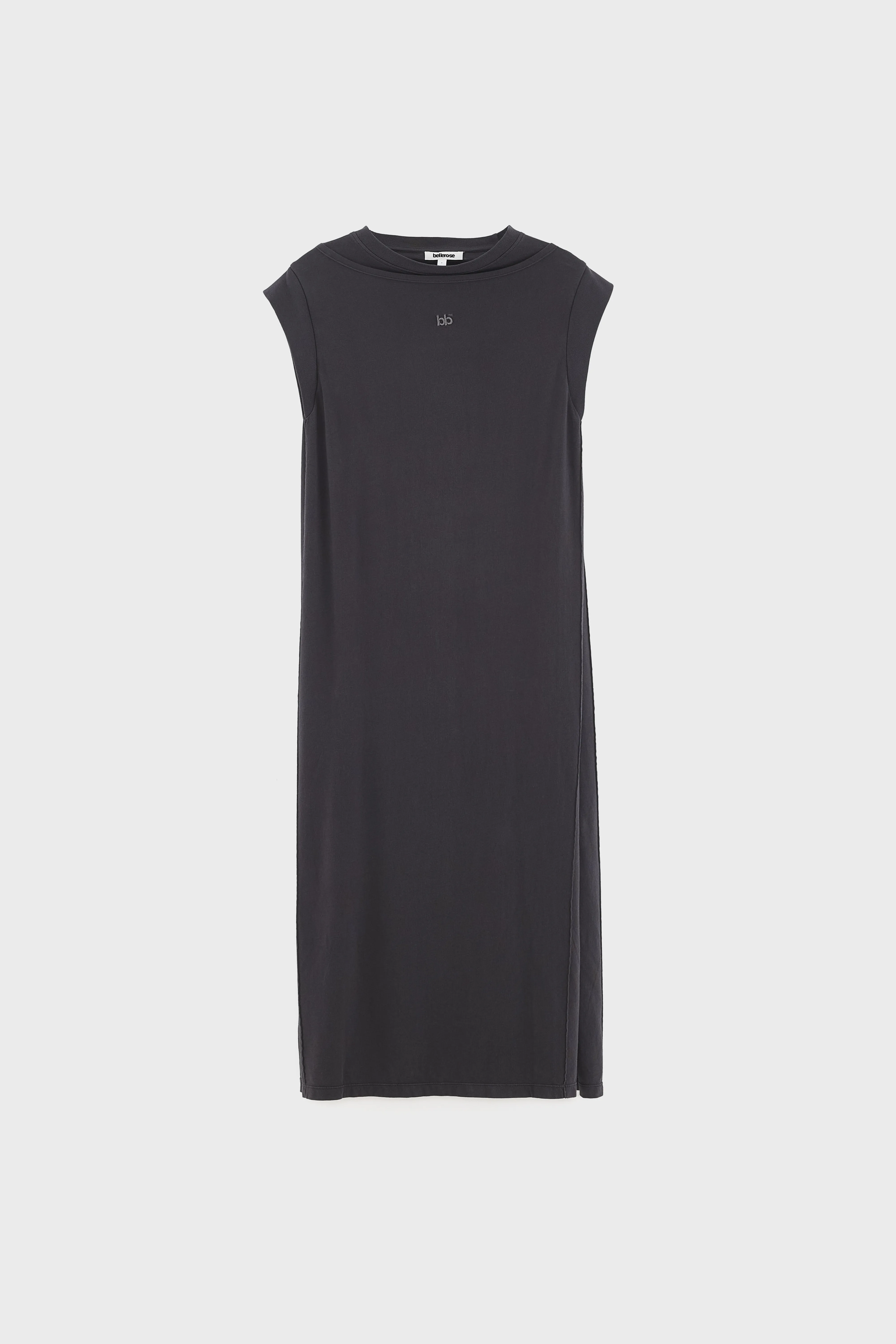 Bellerose Cling jersey long dress (261 / W / BLACK SAND)
