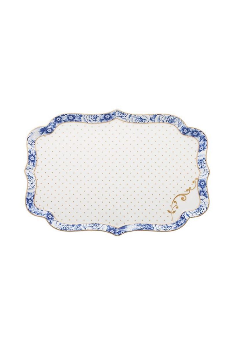 Tray Royal White 26x18cm