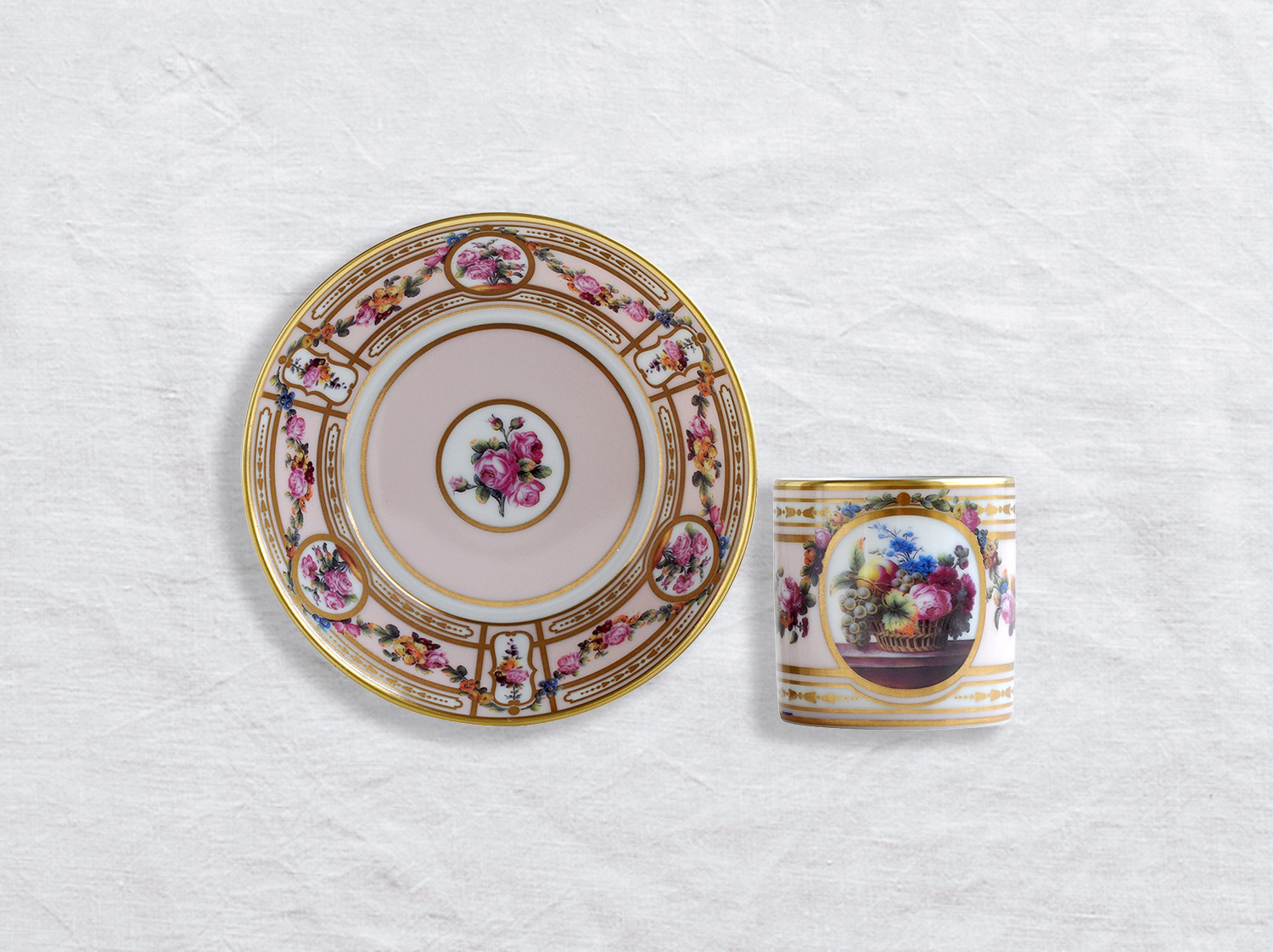 Tasse et soucoupe litron