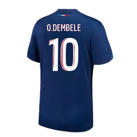 Kid's O.DEMBELE PSG 2024/25 Home Shirt