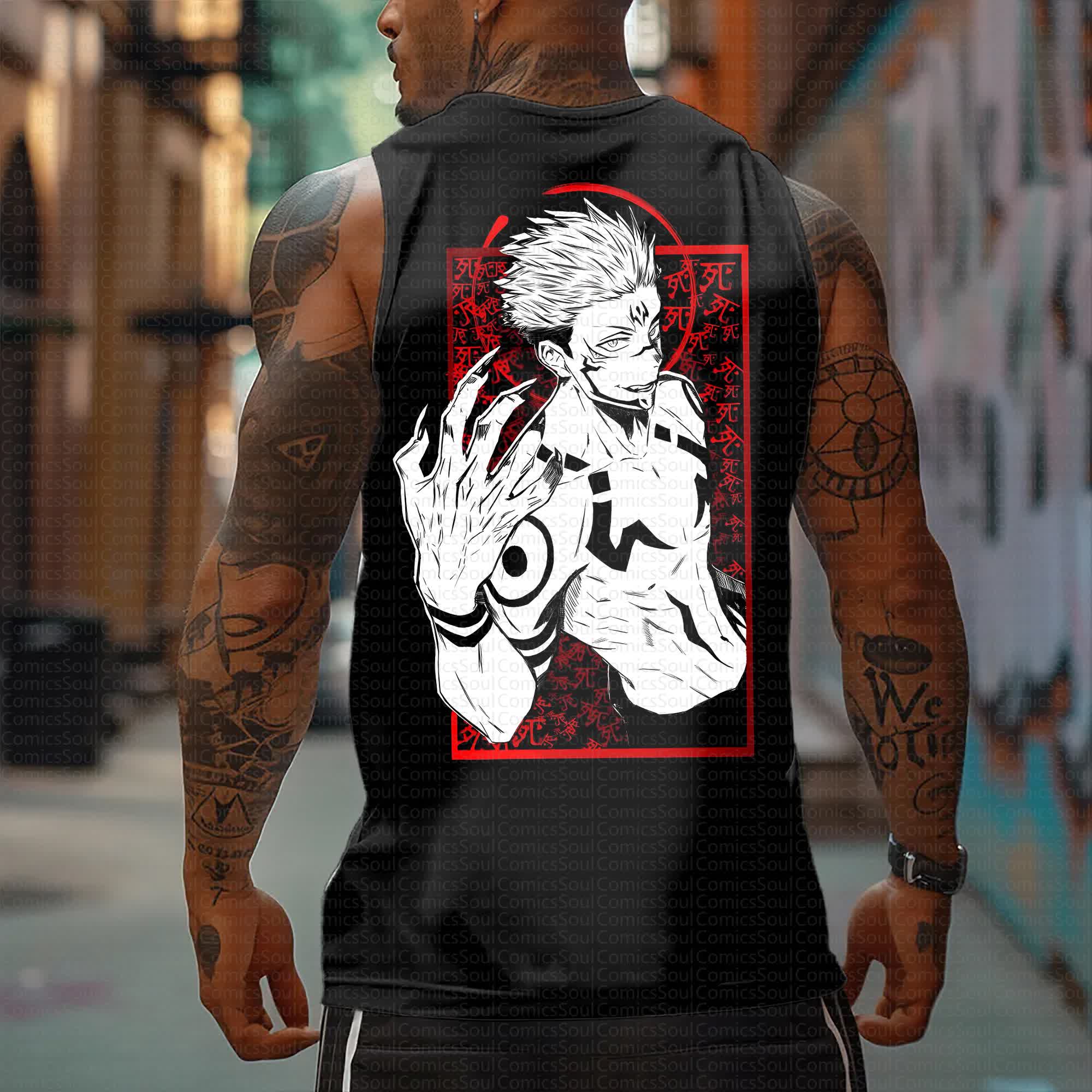 Unisex  “Comicssoul” Casual Anime  Tank Top