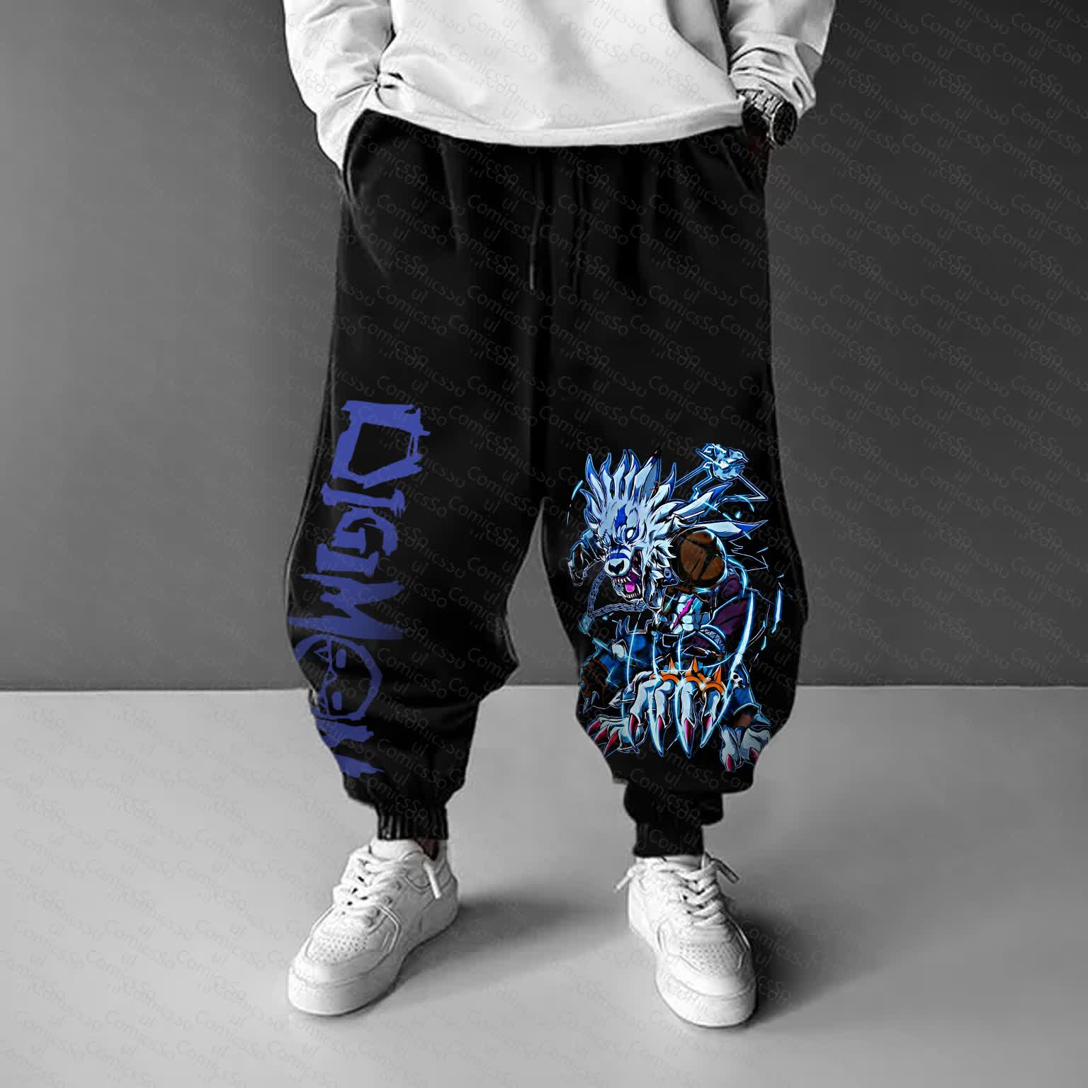 Unisex  “Comicssoul” Casual Anime Streetwear Pants