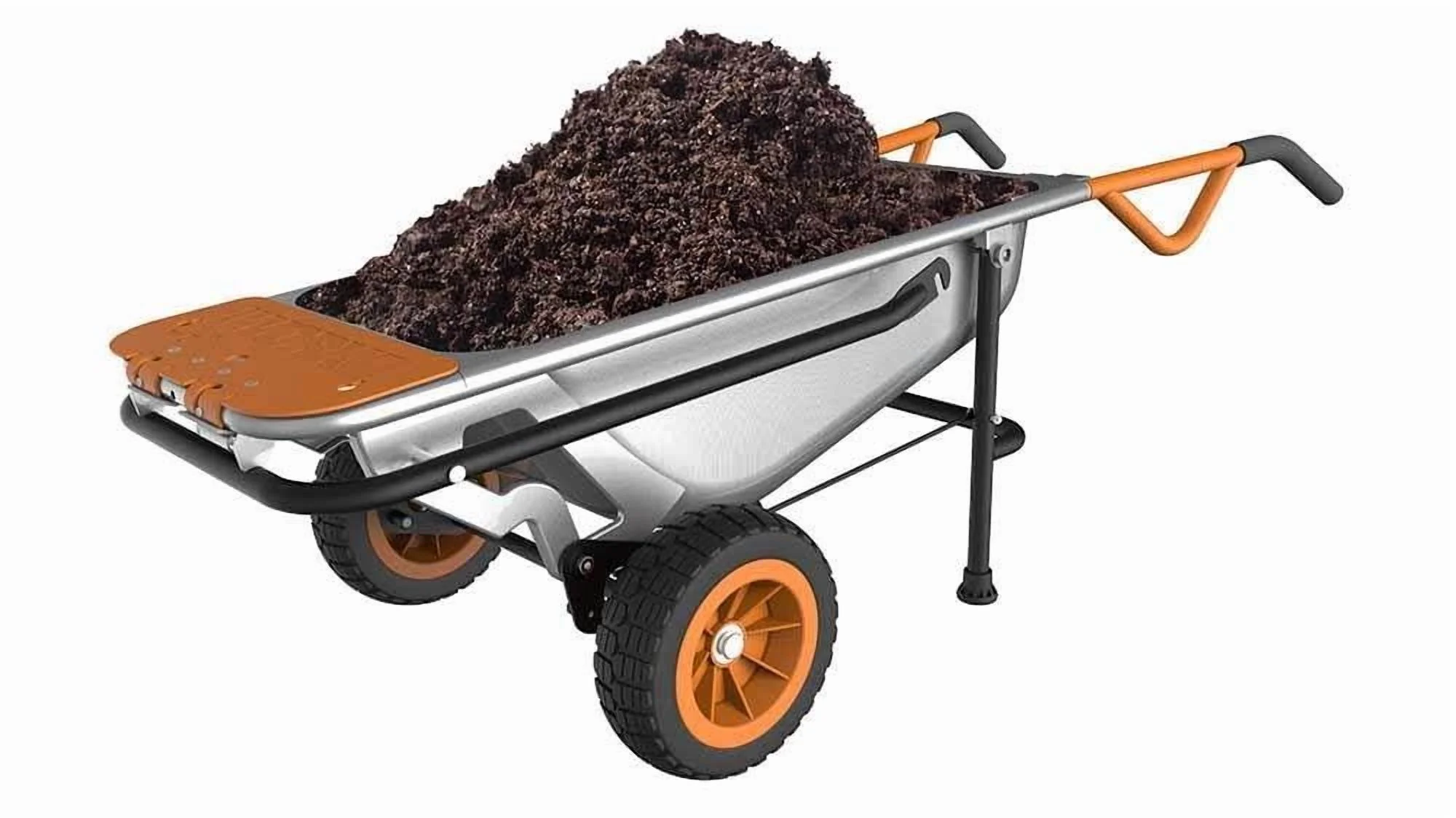 WORX WG050 Aerocart 8-In-1 Multifunction Wheelbarrow Dolly Cart Garden Carrier - Image 3