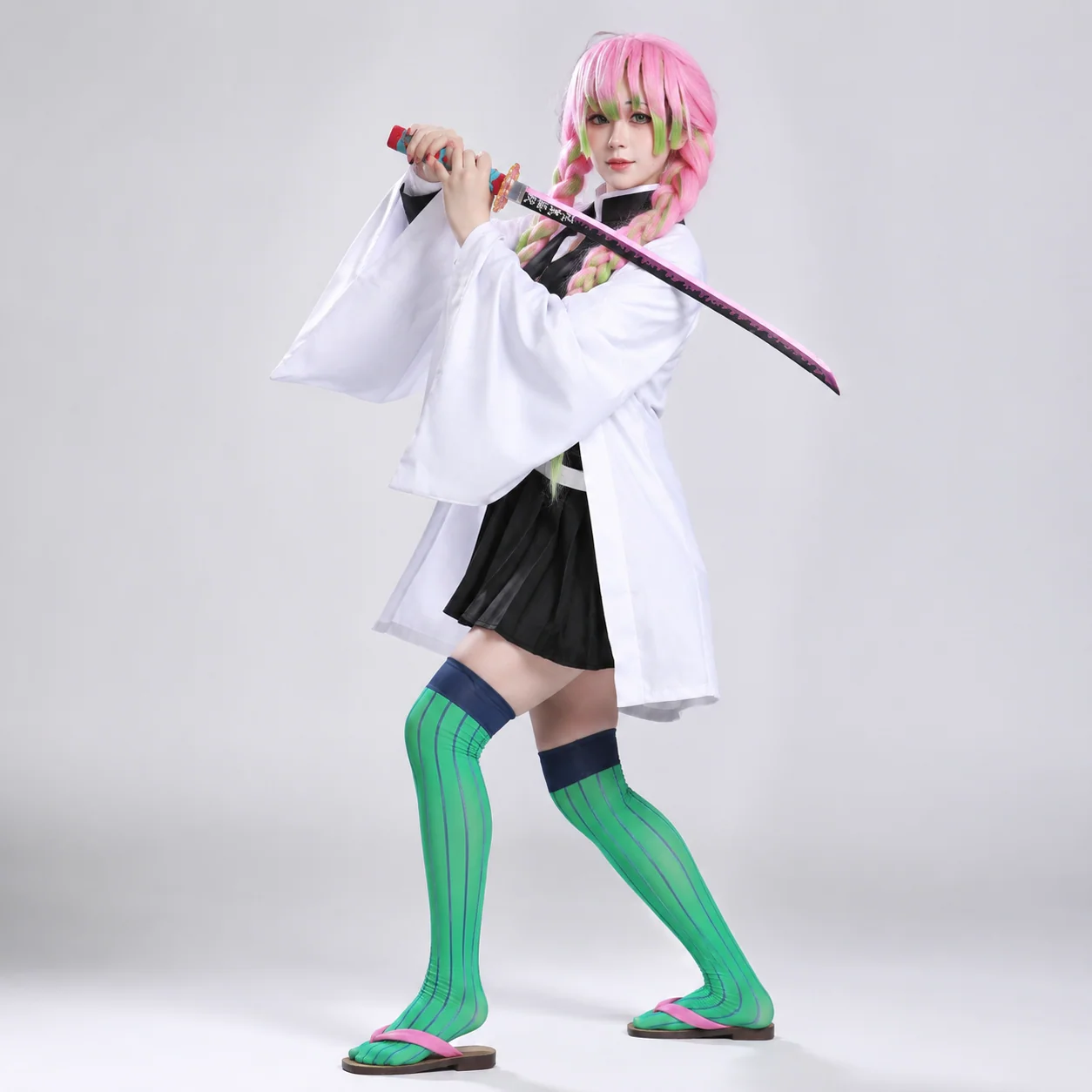 Halloween Costumes Anime Kimono Cosplay Outfit Set - Image 16 Halloween Costumes Anime Kimono Cosplay Outfit Set - Image 16