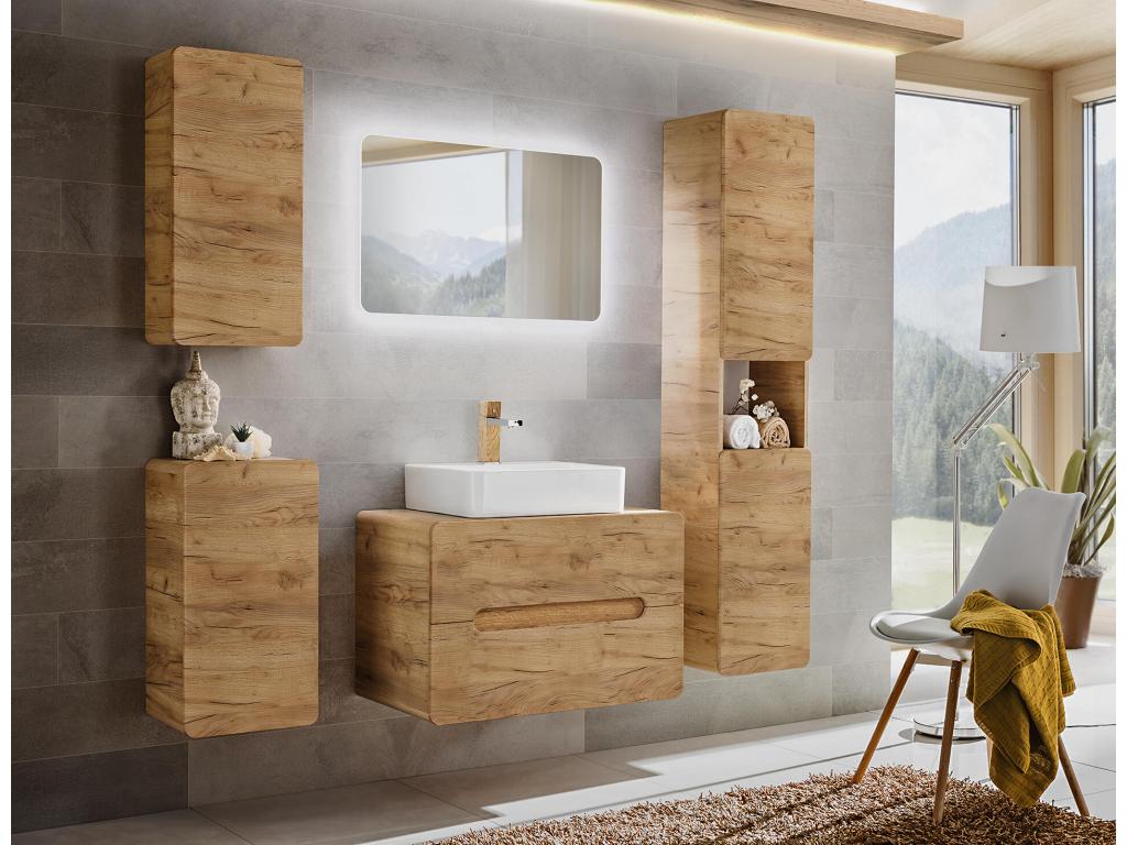 Armarios Laterales Confortzx SCAB35 1D 35x32x68 Beige