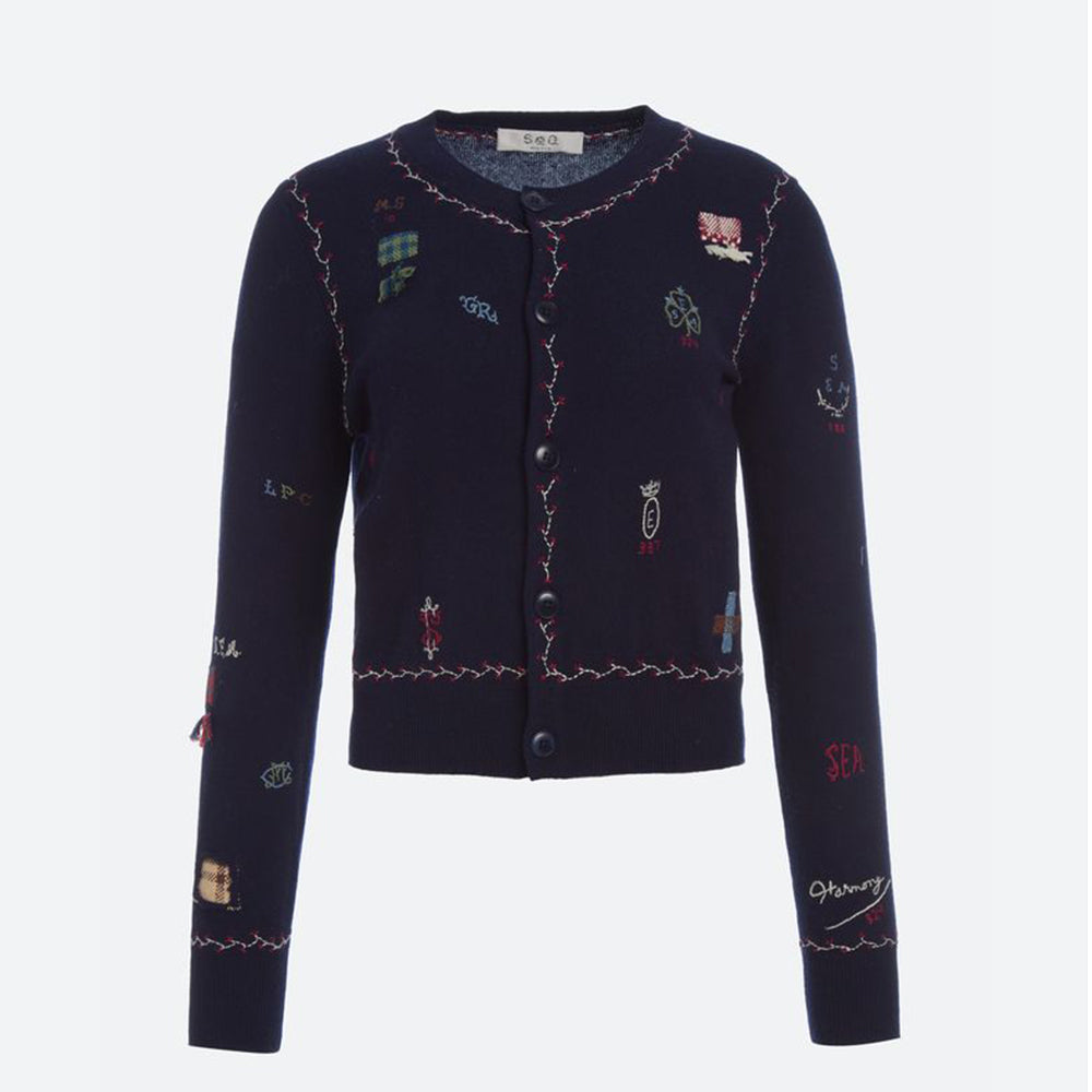 Sea NY - Cardigan Claira - Marine
