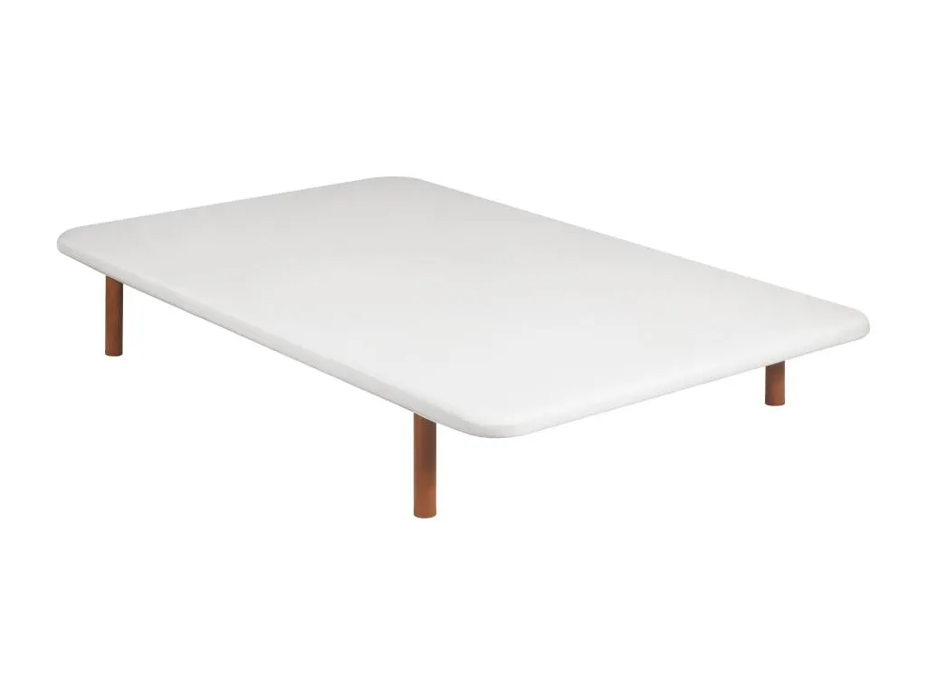 Base tapizada 80x190 cm, estructura sólida, gran durabilidad, 4 patas jbd3294191