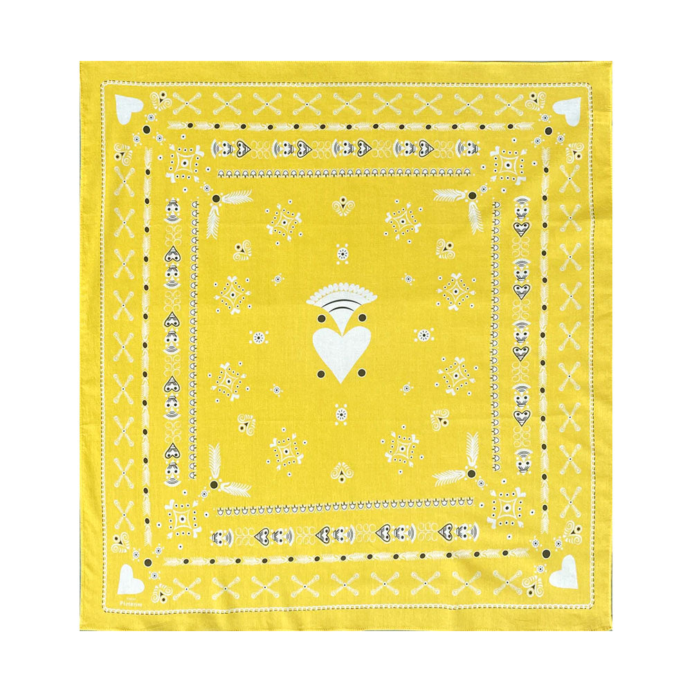 Atelier Peregrine - Bandana Breizh - Citron