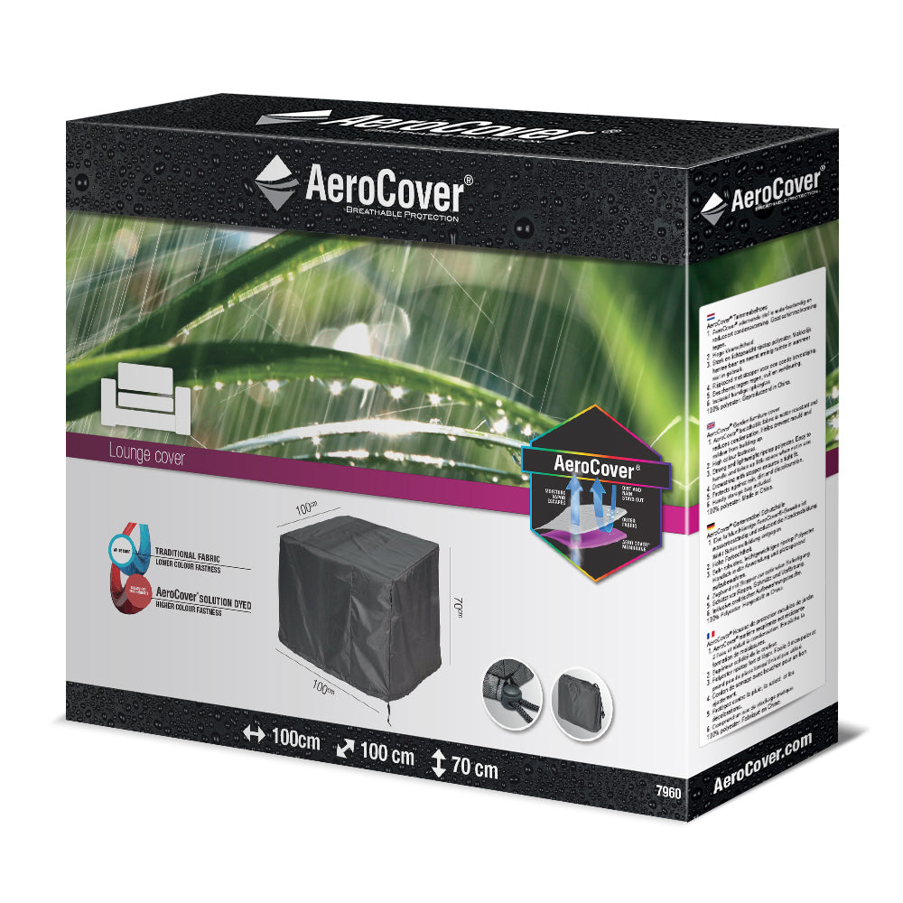 AeroCover Loungestoelhoes B 100 x D 100 cm