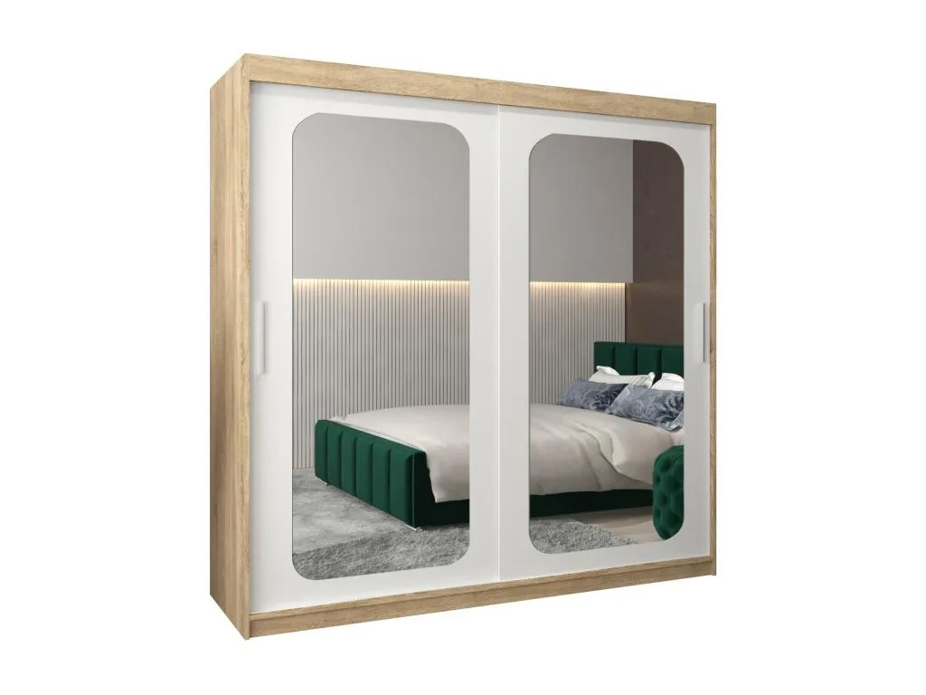 ARMARIO Decocasaes T3 DE PUERTAS CORREDERAS 200/200/62 2 puertas (Decocasaes/blanco) thty58700