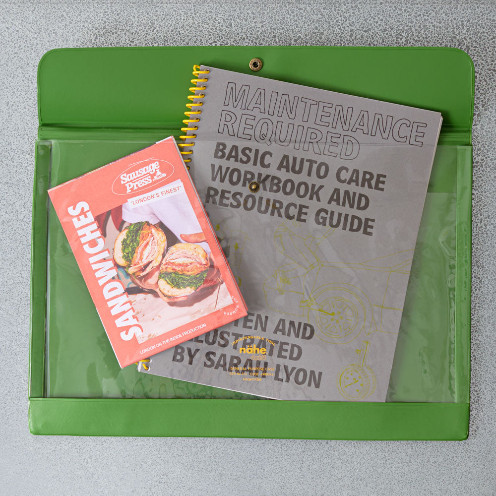 Pochette polyvalente pour documents - Vert