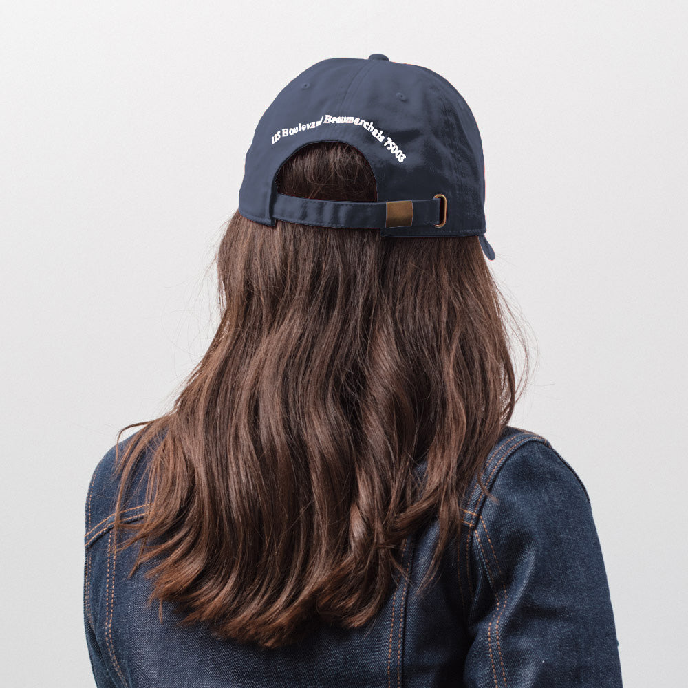 Merci - Casquette Gothique Non Merci - Bleu
