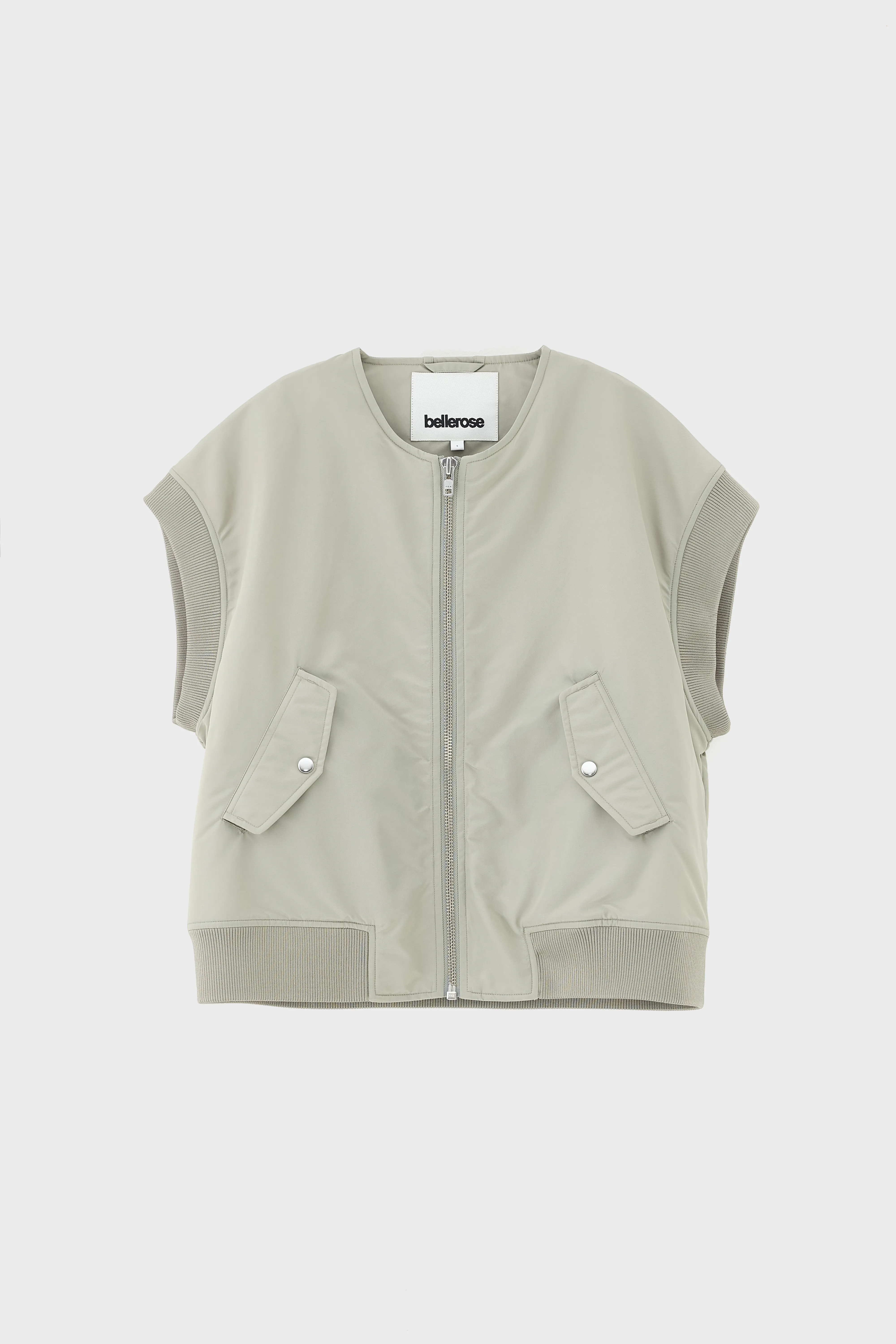 Bellerose Hiroki sleeveless jacket (261 / W / MERCURY)