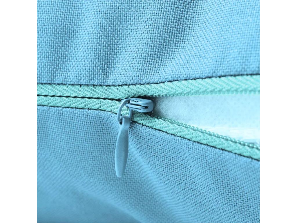 Cojines para exteriores 45x45 cm azul claro 4 unidades