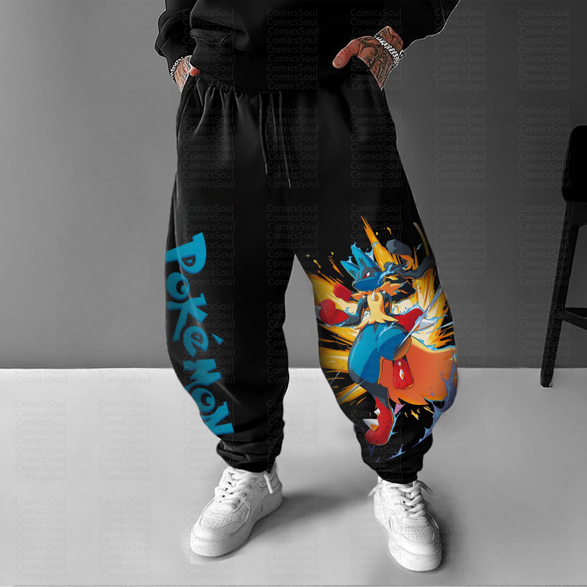 Unisex Anime Inspired Vintage Pants丨Comicssoul