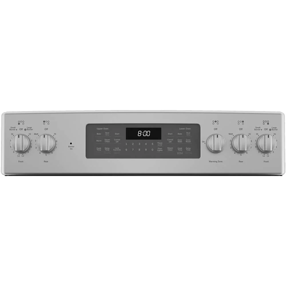 GE? 30" Free-Standing Electric Double Oven Convection Range - Image 5