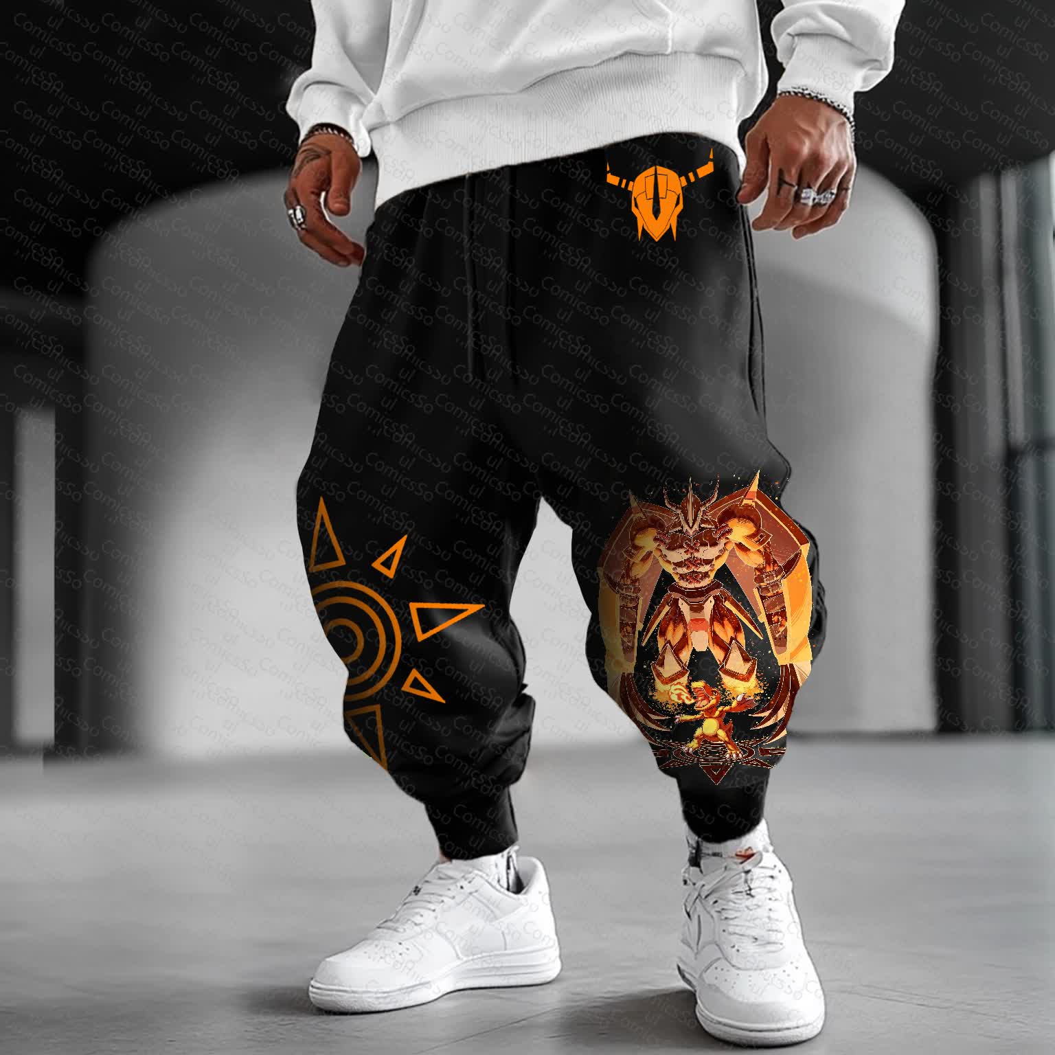Unisex  “Comicssoul” Casual Anime Streetwear Pants