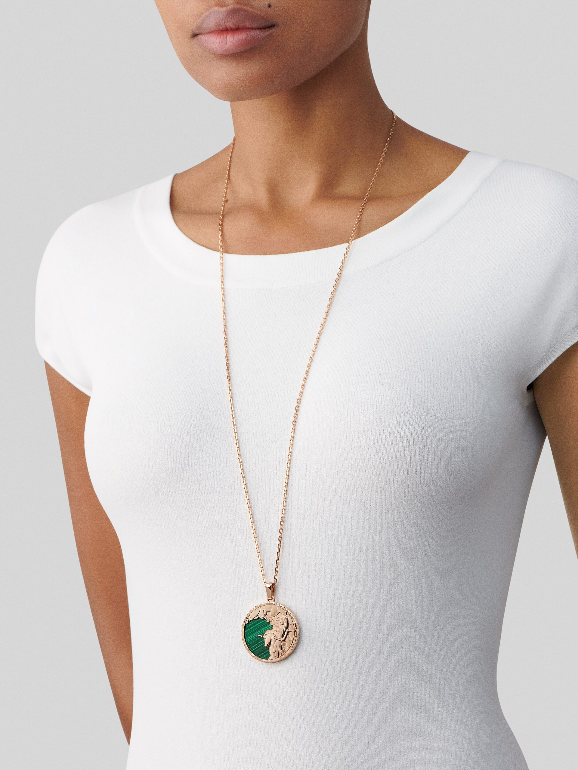 Replicate Zodiaque long necklace Virginis (Virgo)(1:1 replica) - Original Replica Club