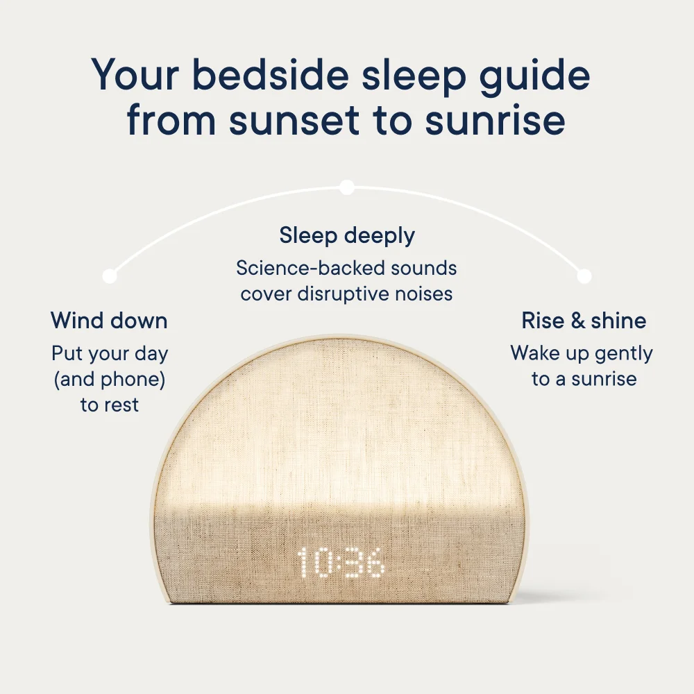 Hatch Restore 2 Sunrise Alarm Clock, Sound Machine, Smart Light (Putty) -?Your Bedside Sleep Guide, White Noise, Custom Sleep Routines, Dimmable Clock, Deep Sleep, Gentle Alarm, Wake Up Rested - Image 12