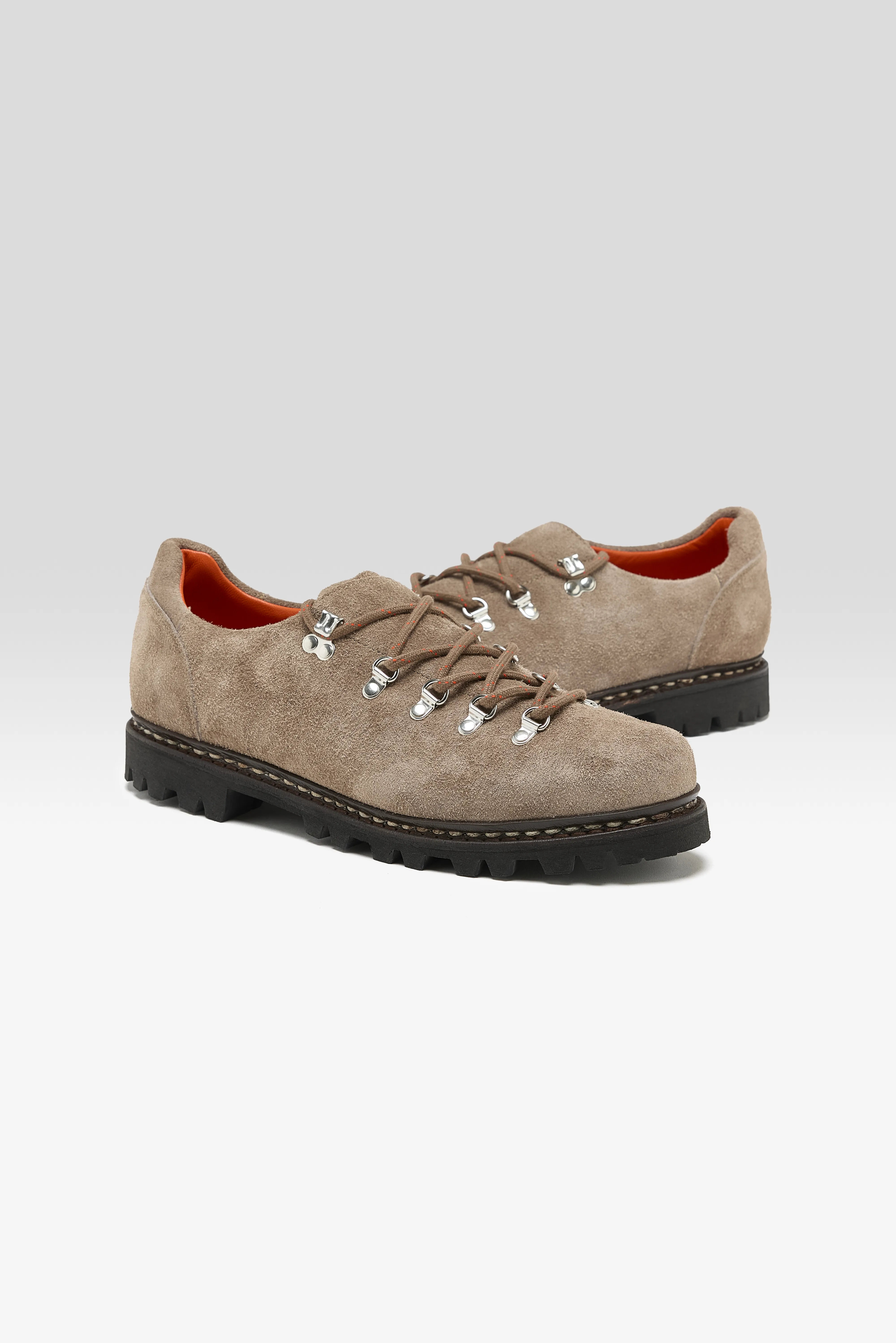 Bellerose Clusaz Suede Derby Shoes for Men (252 / M / GREY)