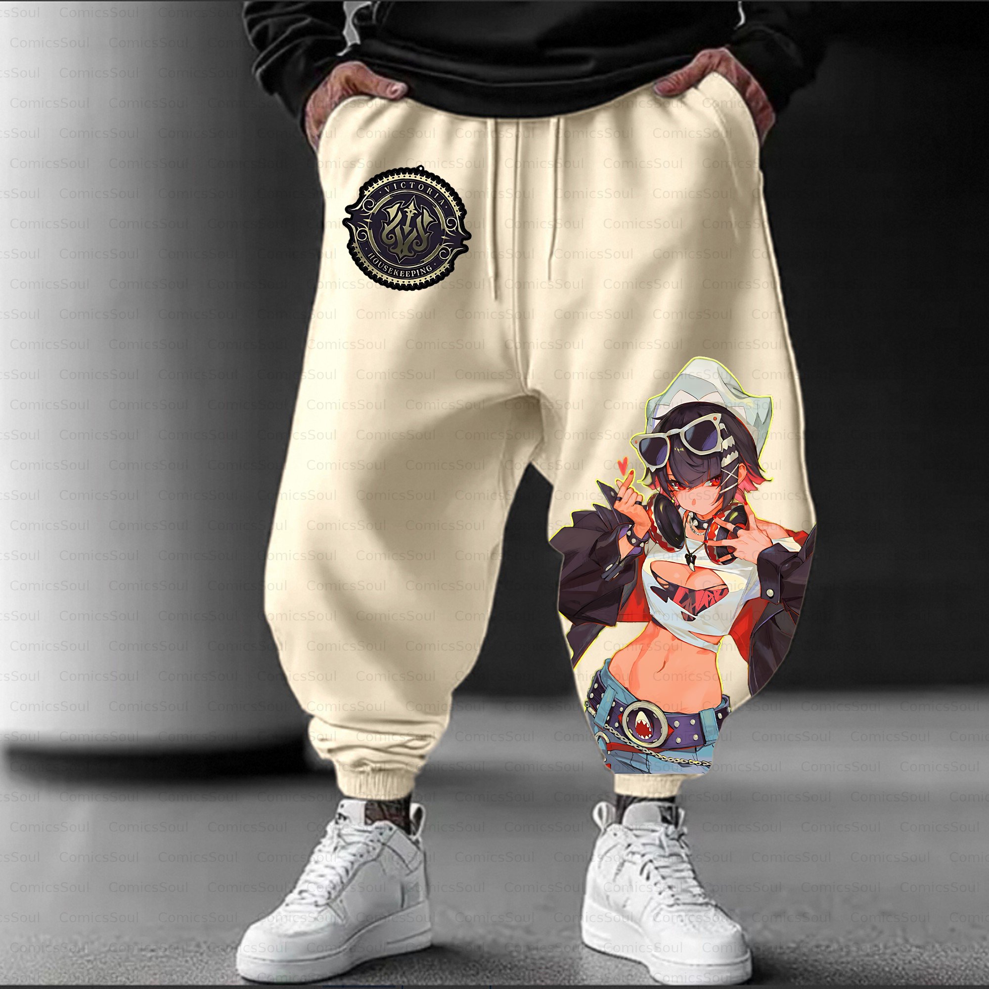 Unisex Casual Anime Streetwear Pant