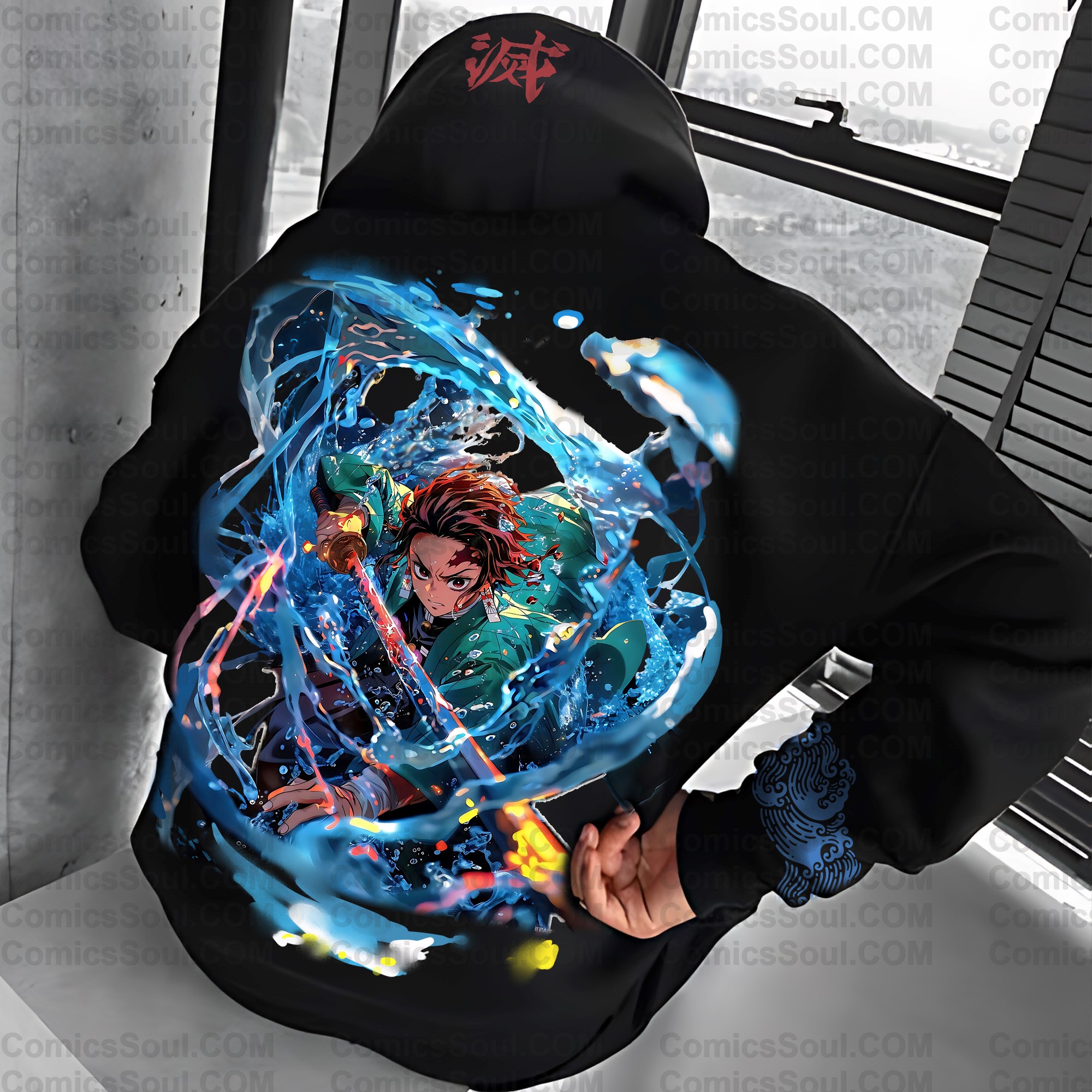 Unisex “ Comicssoul   ” Graphic Streetwear Vintage Hoodie