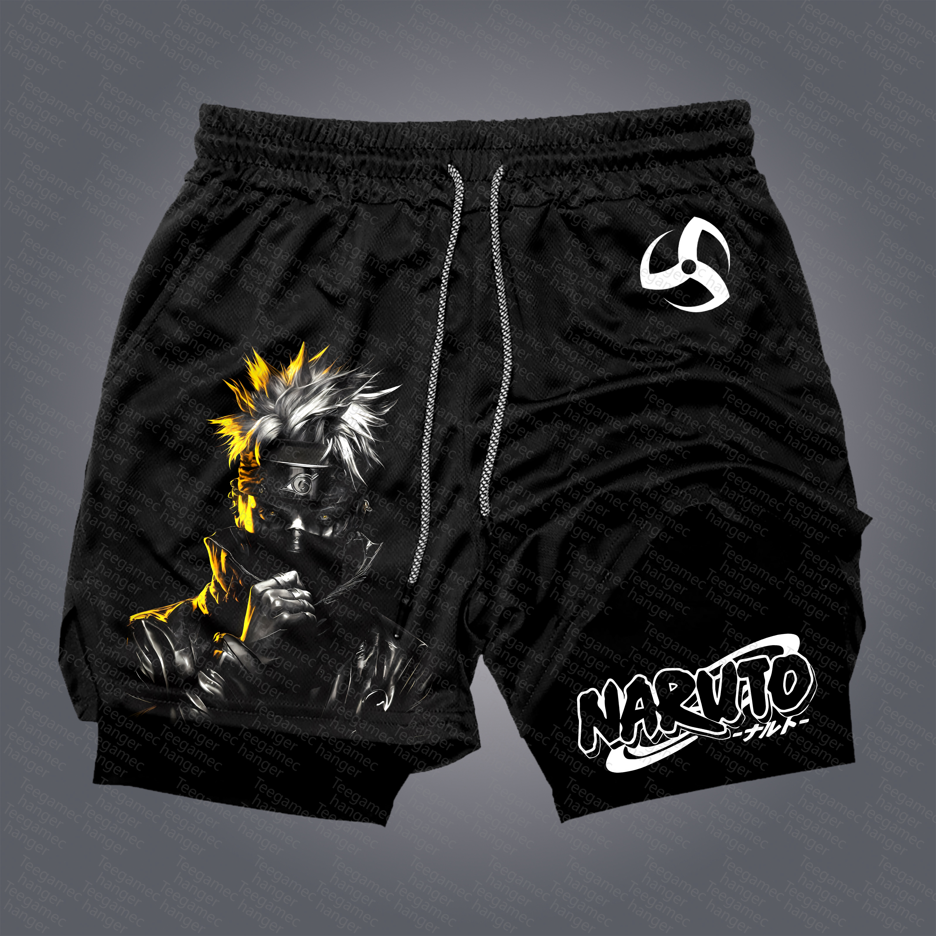 Unisex   Casual Anime Streetwear Shorts
