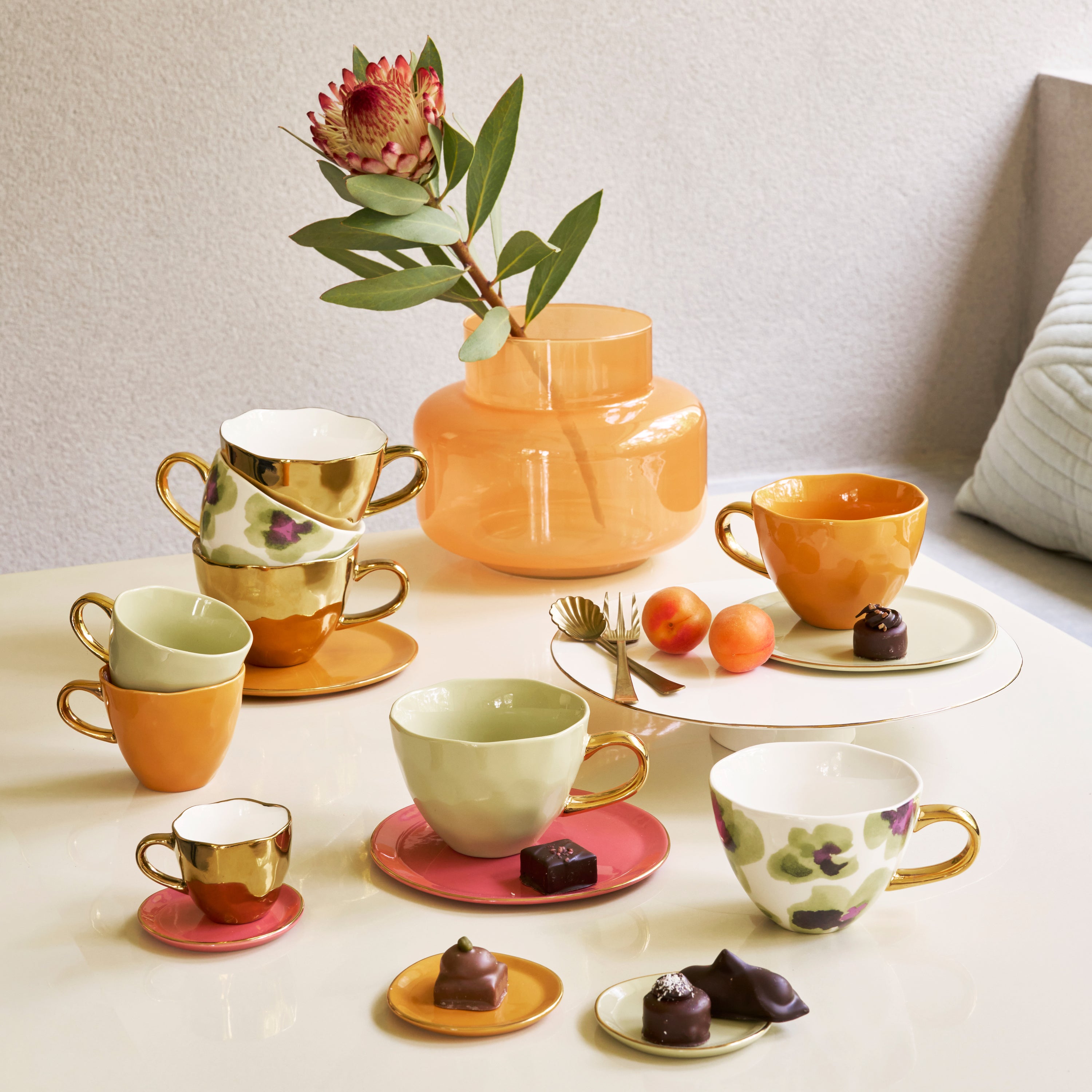 Urban Nature Culture Good Morning Cappuccino / Theekop - Pale Green -