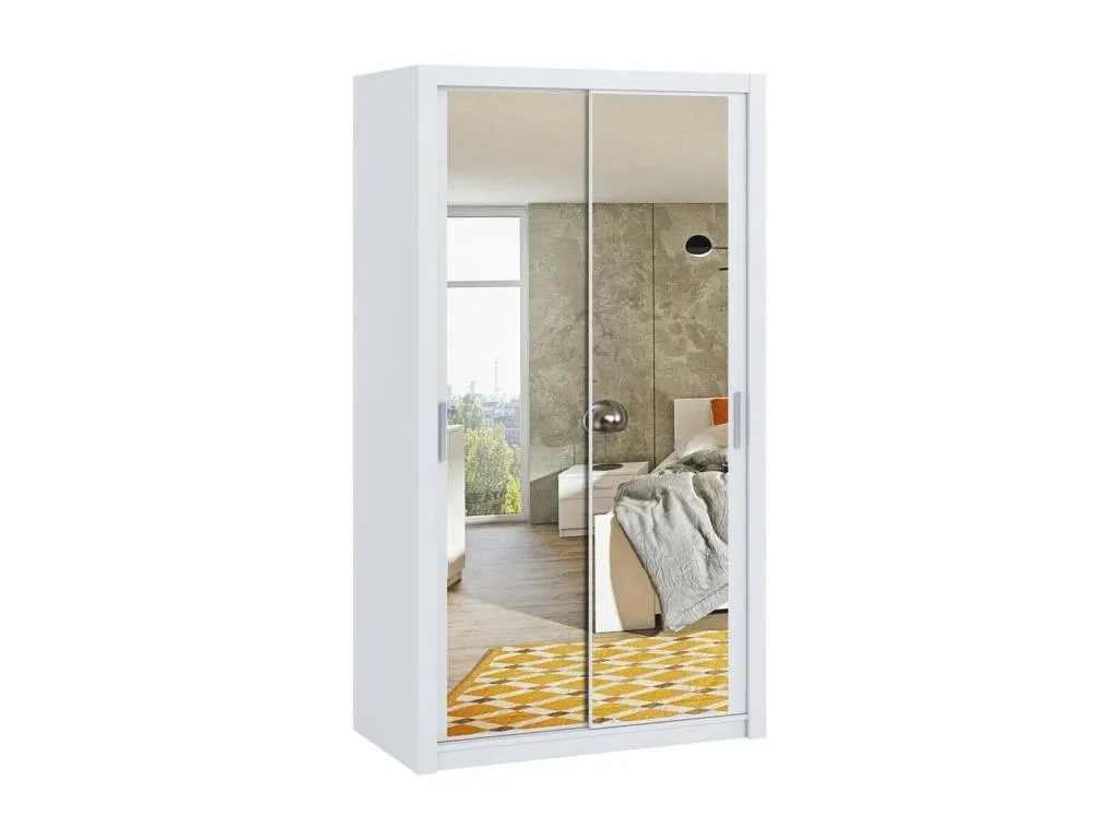 Armario Banakdecoracion G104 Blanco 215x120x62cm Puertas de armario - Correderas 43430SQBW